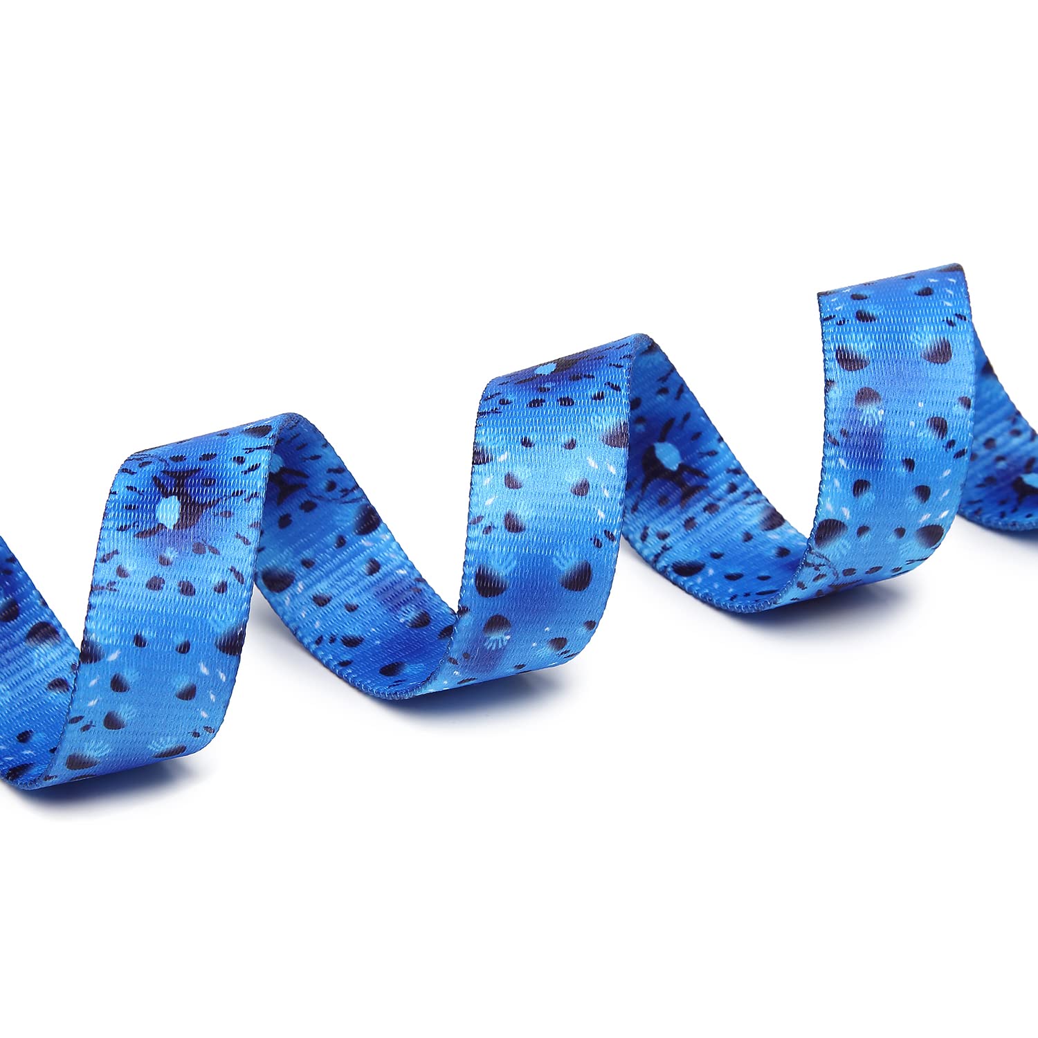 Suredoo Adjustable Dog Collar with Patterns, Ultra Comfy Soft Nylon Breathable Pet Collar for Small Medium Large Dogs (M, Blue O