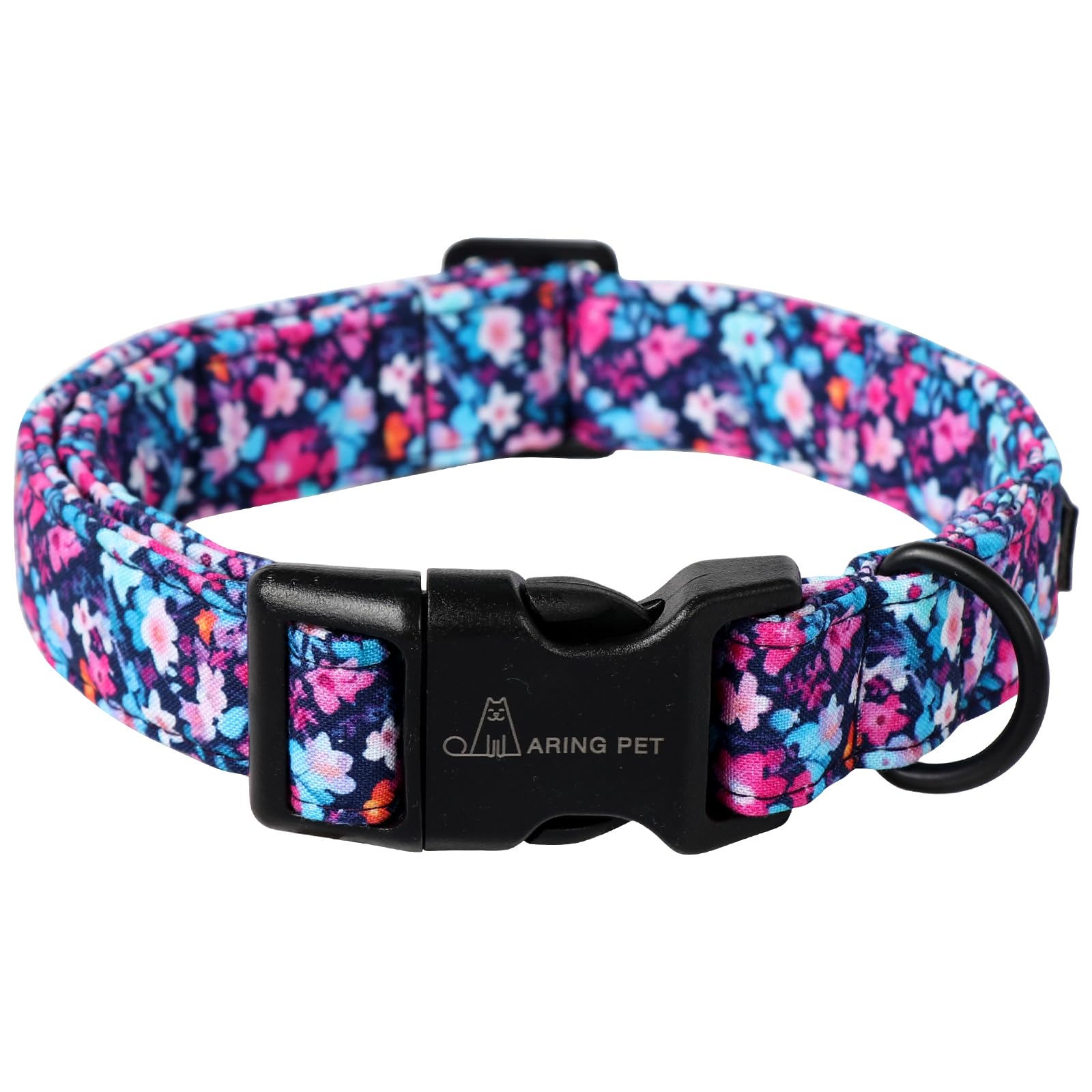 Aring Pet Summer Dog Collar-Cotton Lightweight Dog Collars, Adjustable Pet Collar Puppy Collars With Quick Release Buckle For Sm