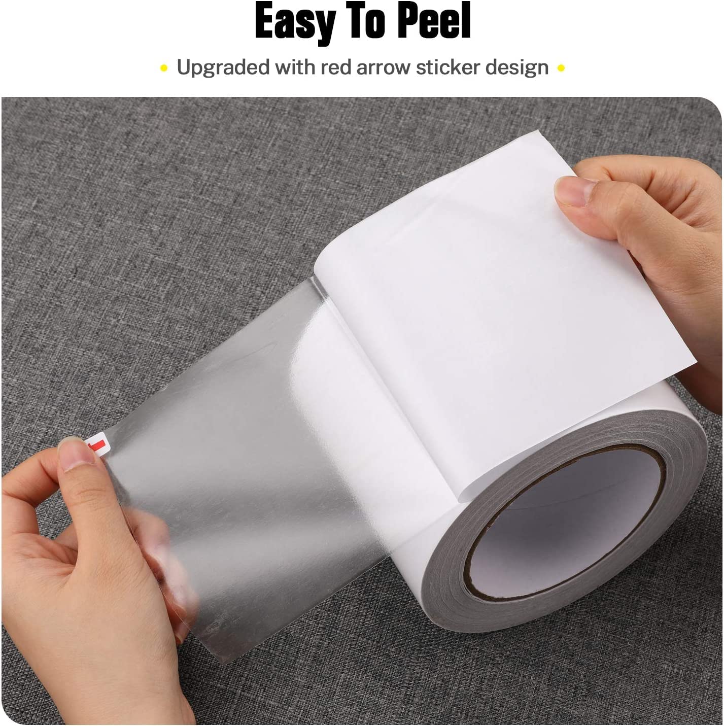 One Sight Cat Scratch Furniture Protector, 4 Inches X 30 Yards, Couch Protector For Cats, Cat Scratch Deterrent For Furniture, Double Sided Tape Anti Cat Scratch Protector Cat Training Tape For Sofa