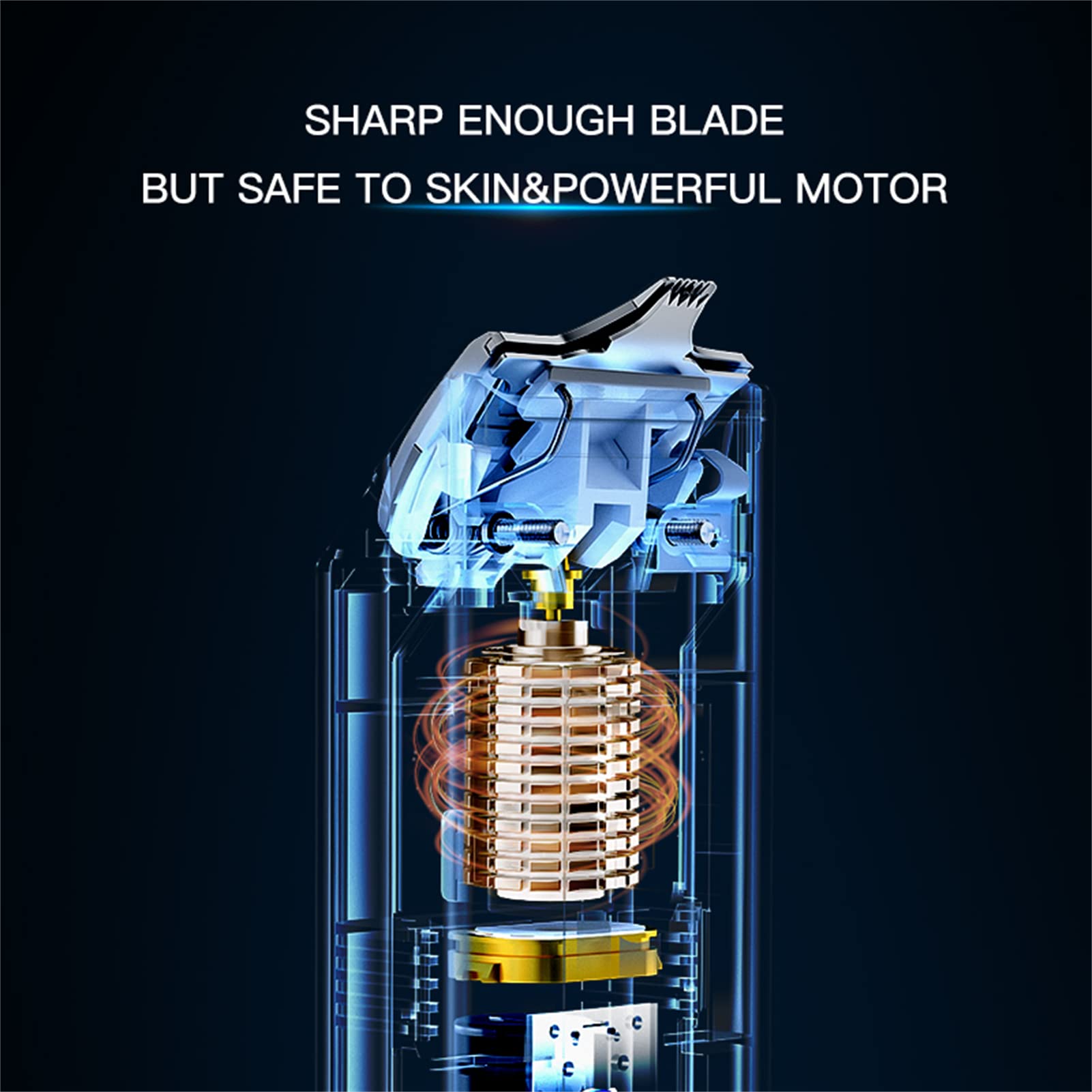 Founouly 2-In-1 Professional Dog Grooming Kit - Low Noise, Waterproof, Usb Rechargeable, And Safe Ceramic Blade - Gift For Dogs