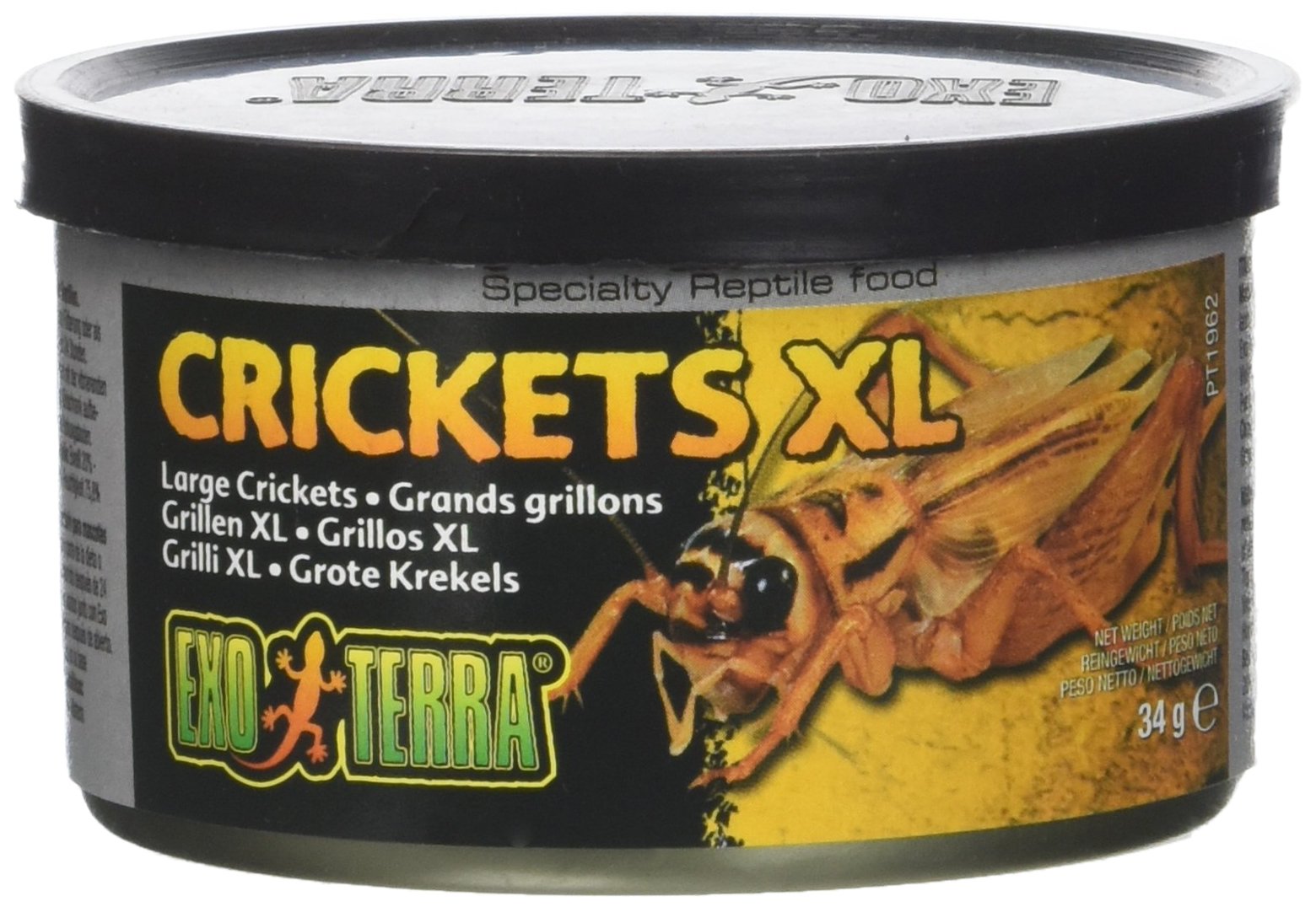 Exo Terra Canned Crickets XL Specialty Reptile Food