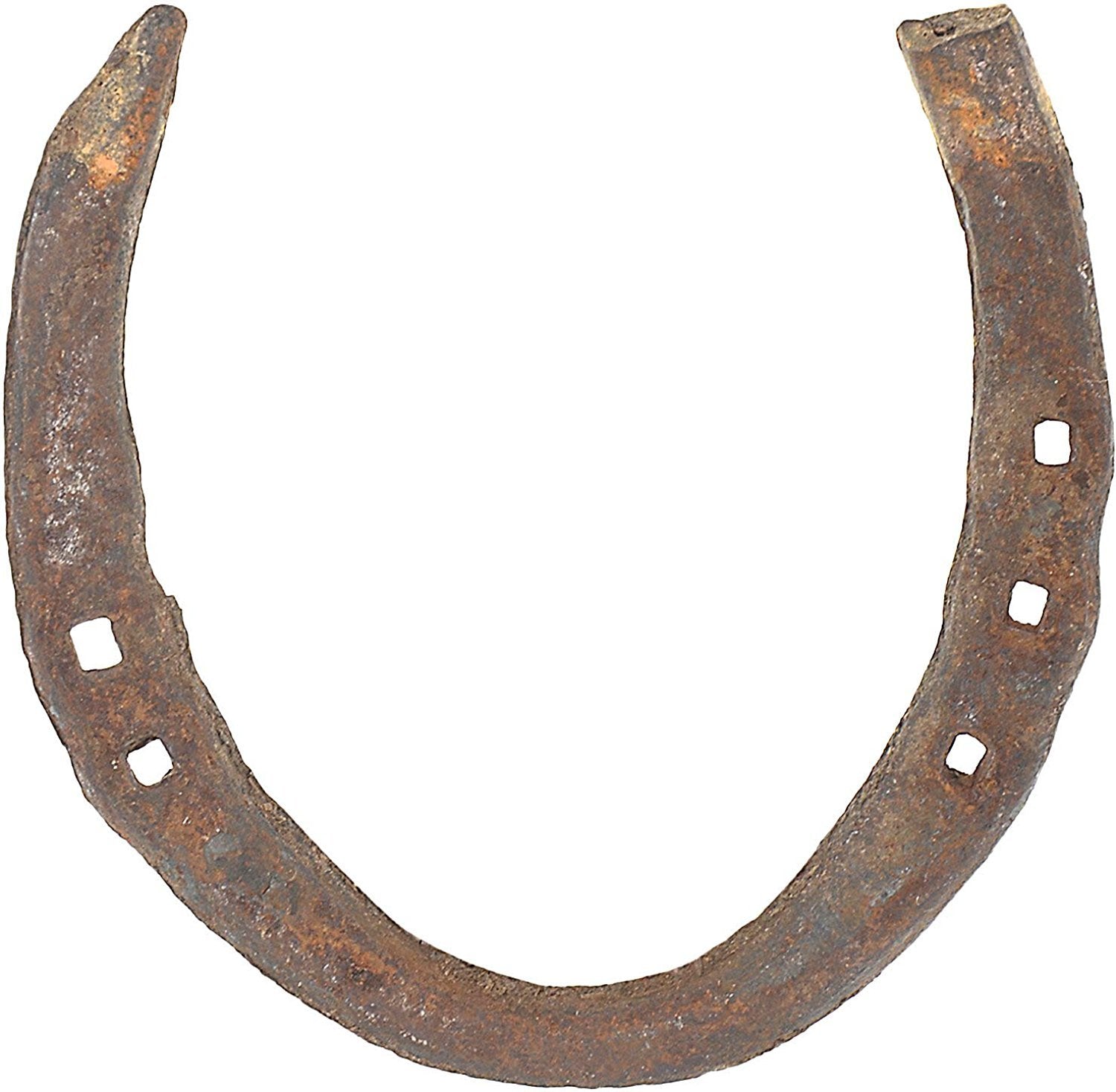 Wonder Care Horseshoe Authentic Used Horseshoe Good Luck Charm Rustic Auspicious Lucky Gift Cast Iron Real Horseshoe for Wall De
