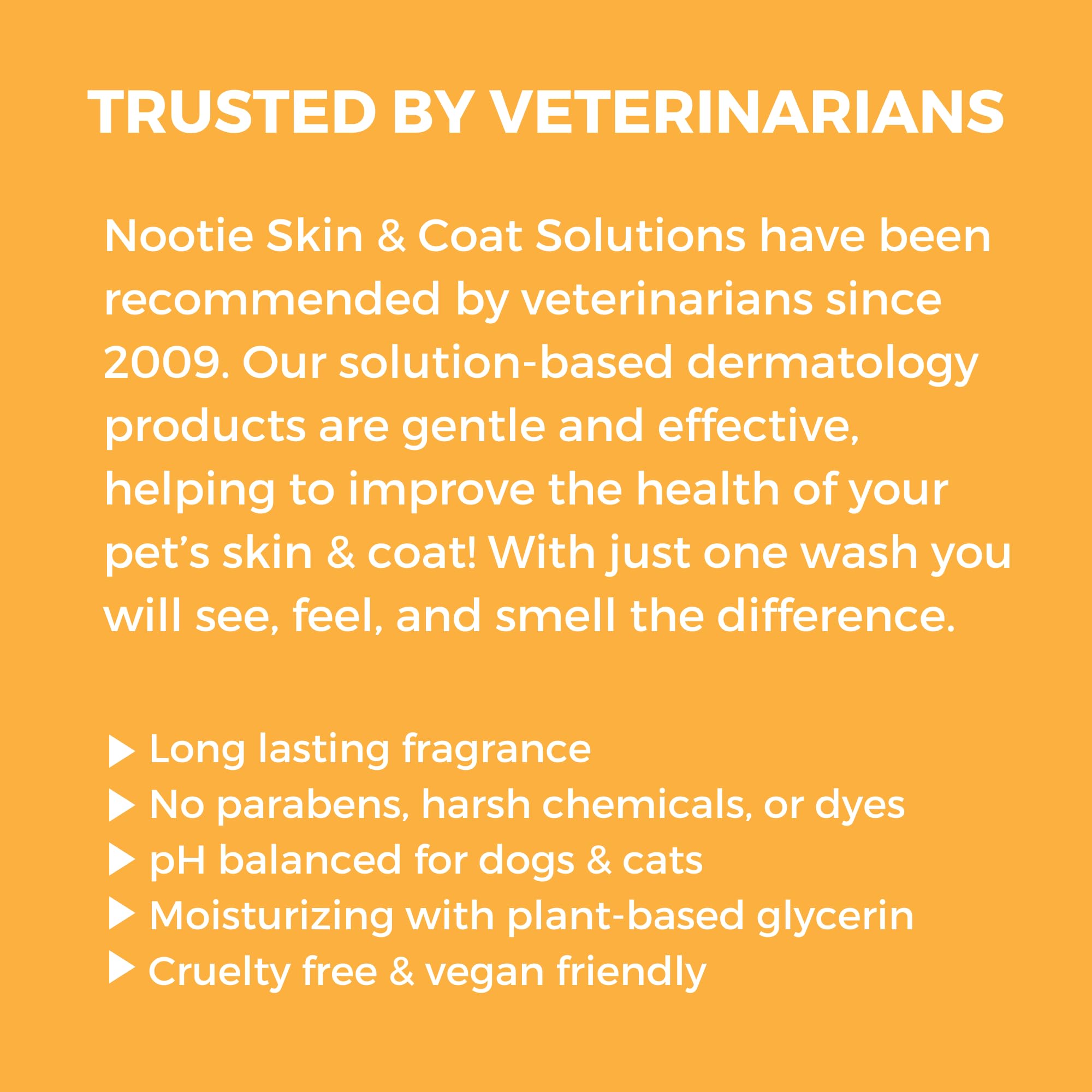 Nootie - Pet Shampoo For Sensitive Skin - Revitalizes Dry Skin & Coat - Natural Ingredients - Gentle Dog Shampoo - Cleans & Conditions,16 Oz