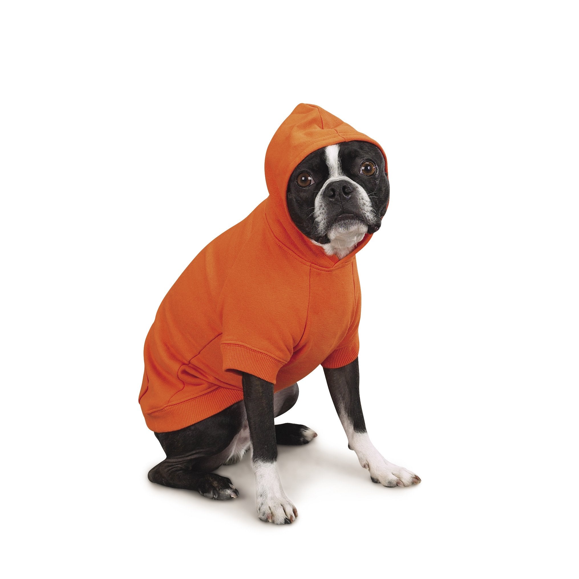 Zack & Zoey Basic Hoodie For Dogs, 30' Xx-Large, Vibrant Orange