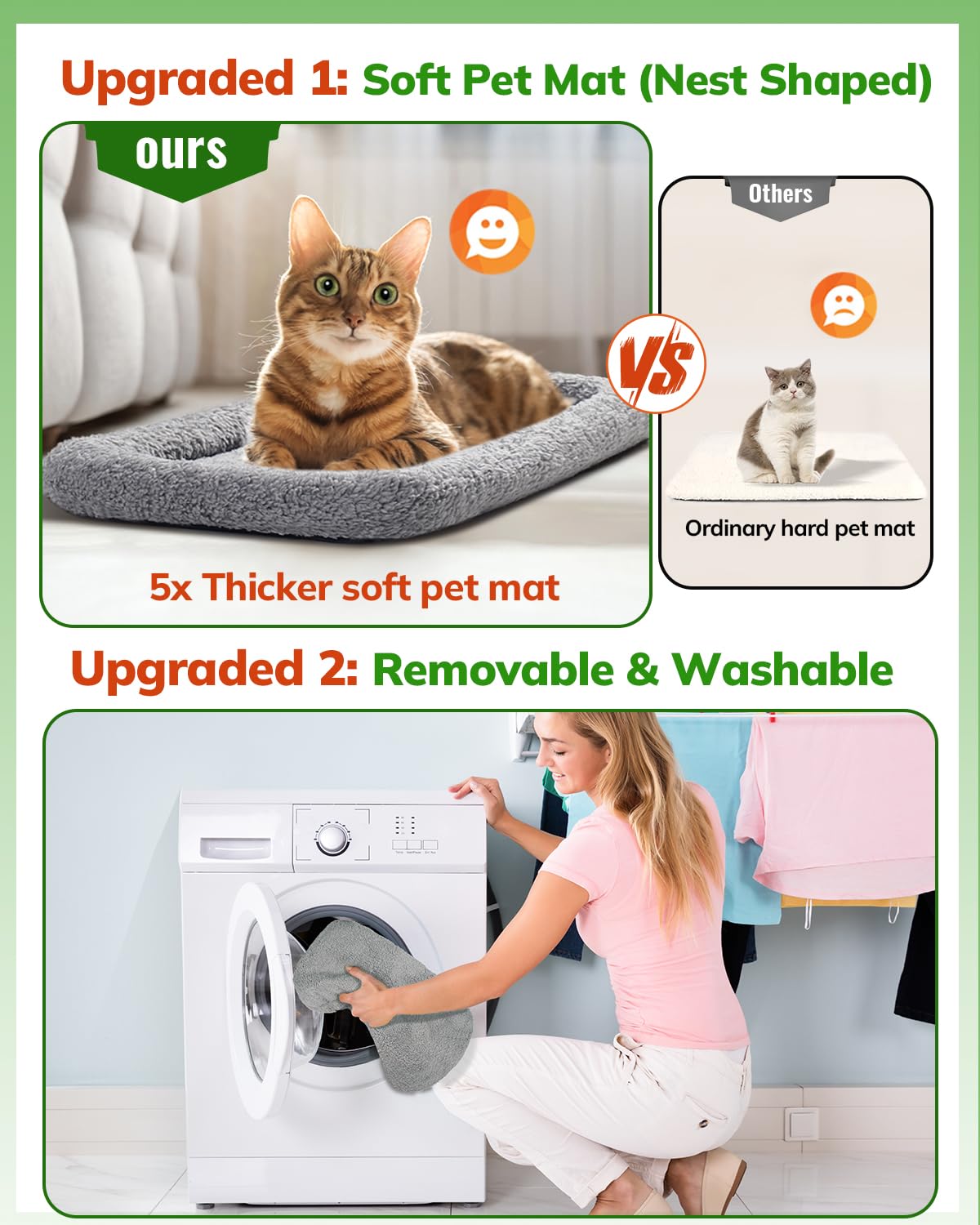 Morpilot Large Cat Carrier - Soft Sided Cat Carrier Large For Big Medium Cats And Puppy Up To 20Lbs, Pet Carrier With Safety Zippers, Foldable Bowl, Pet Travel Carrier Bag - Dark Gray Large