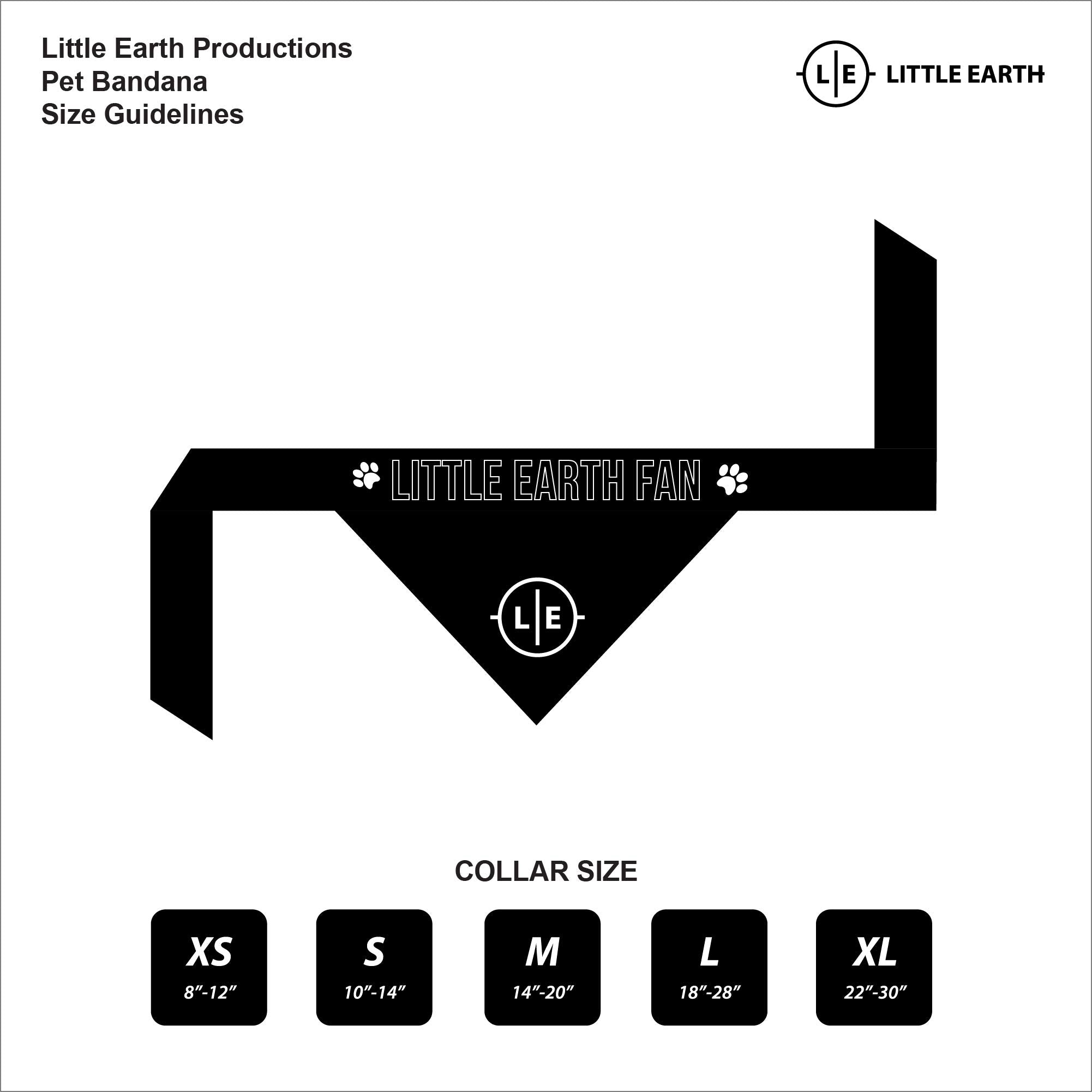 Littlearth Unisex-Adult Ncaa Tennessee Volunteers Pet Bandana, Team Color, X-Large