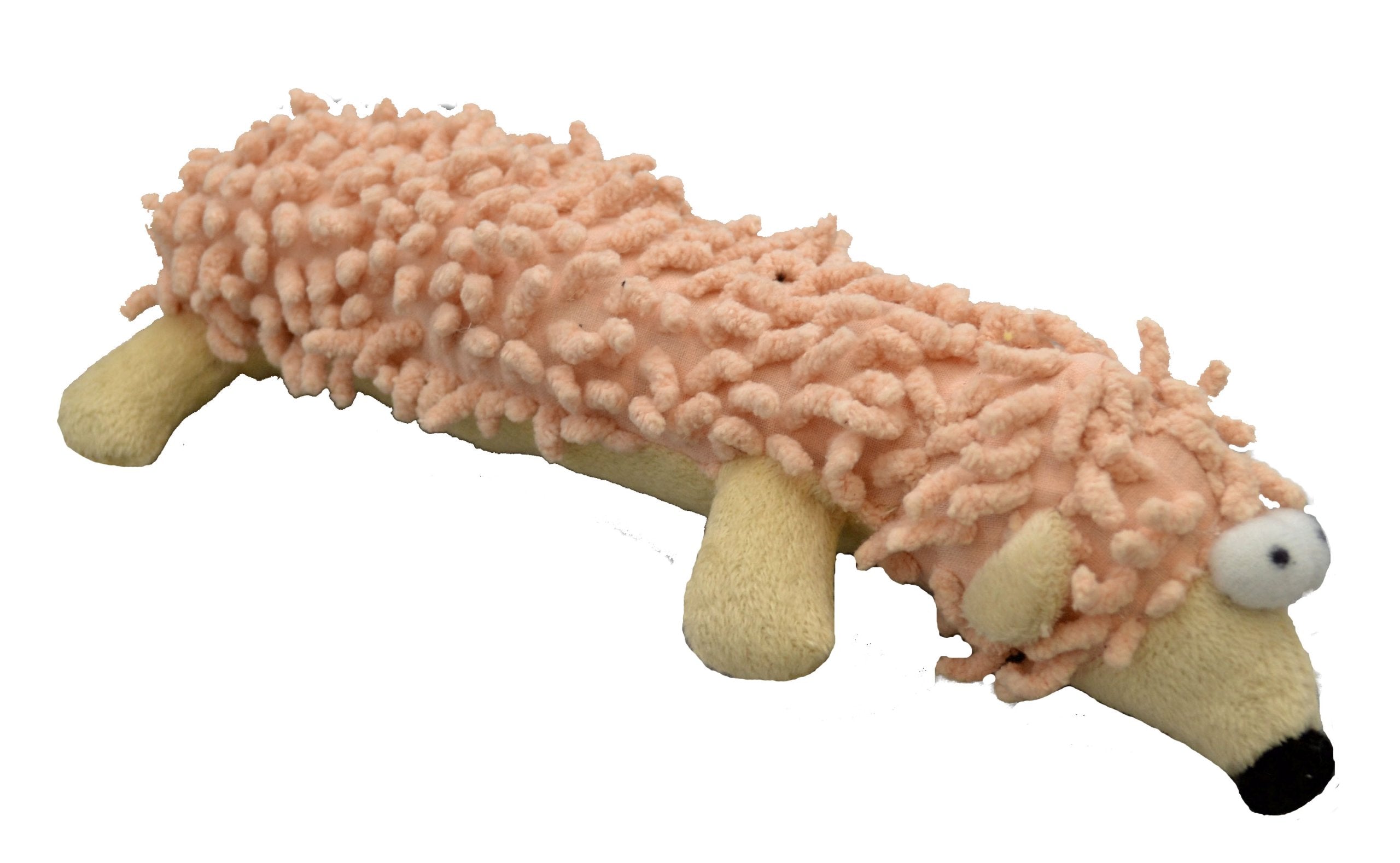 Amazing Pet Products Shaggy Lite Pet Squeak Toy, Hedgehog