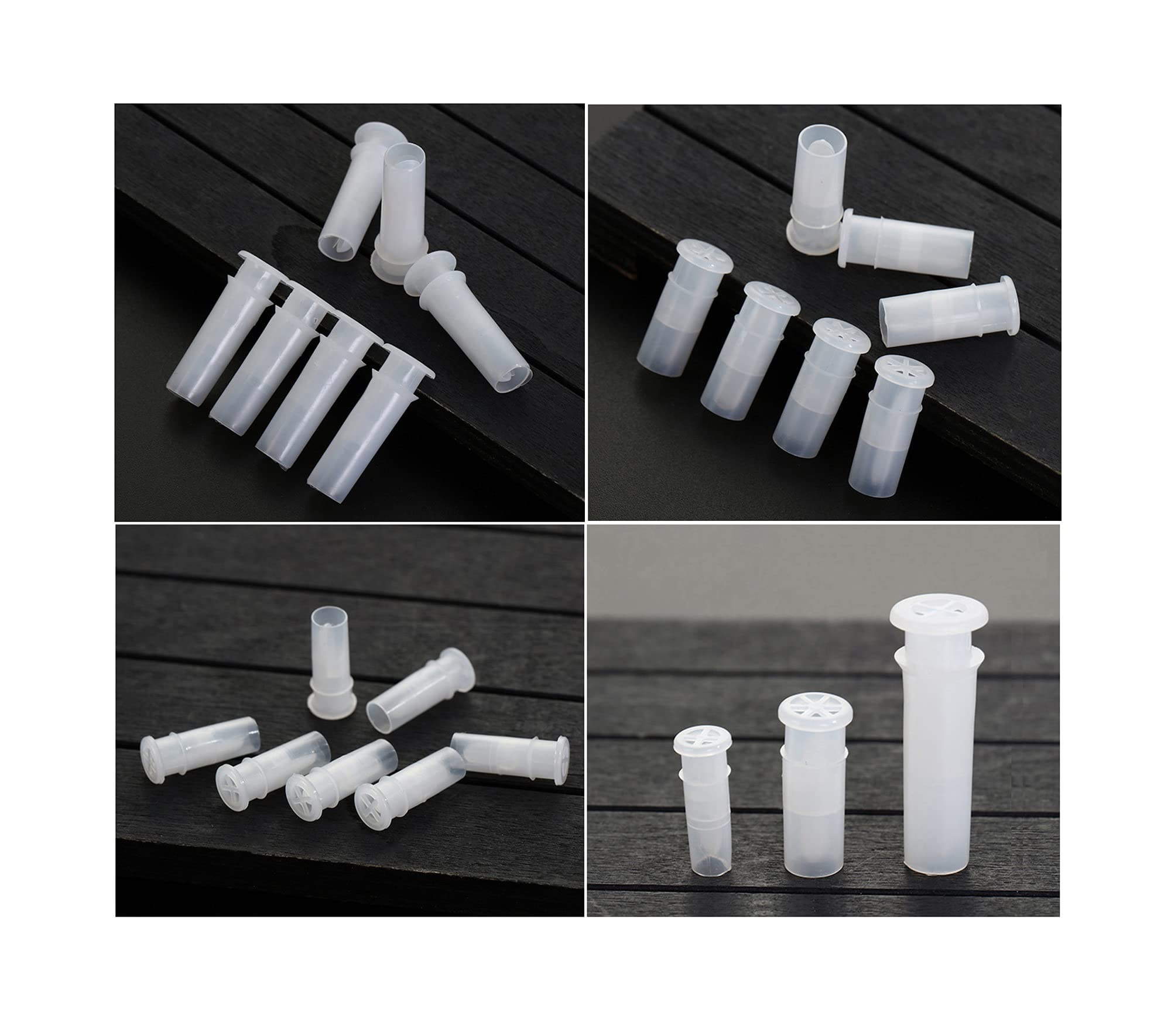 NC Dog Squeakers, 60pcs Replacement Set: 20 Small, 20 Medium, 20 Large - Perfect for Dog Toys, Shoes, Dolls - Portable, Lightwei