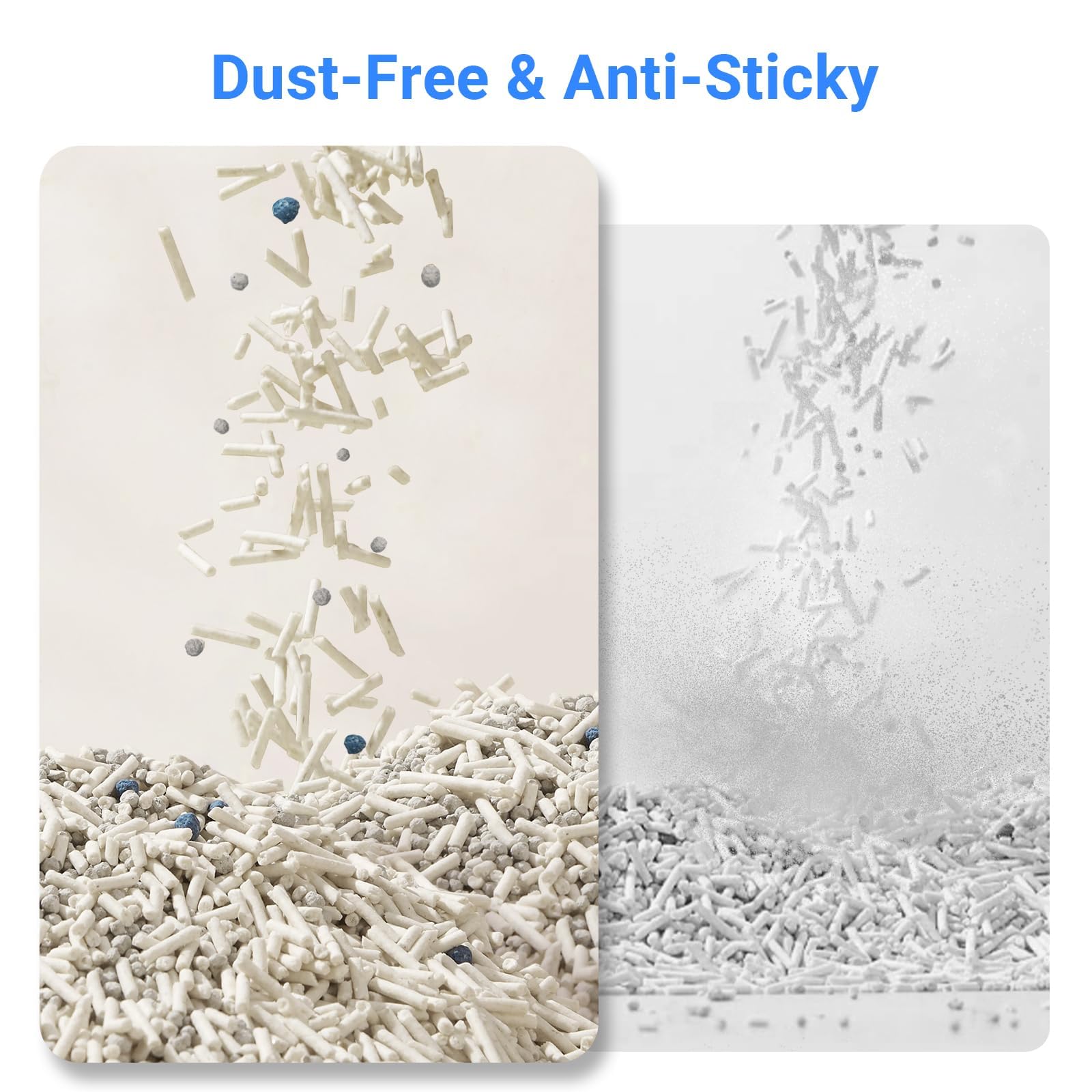 Els Pet Clumping Cat Litter, 4 Pack, Strong 3 In 1 Mixed Cat Litter, Superior Odor Control And Low Dust Easy Scoop