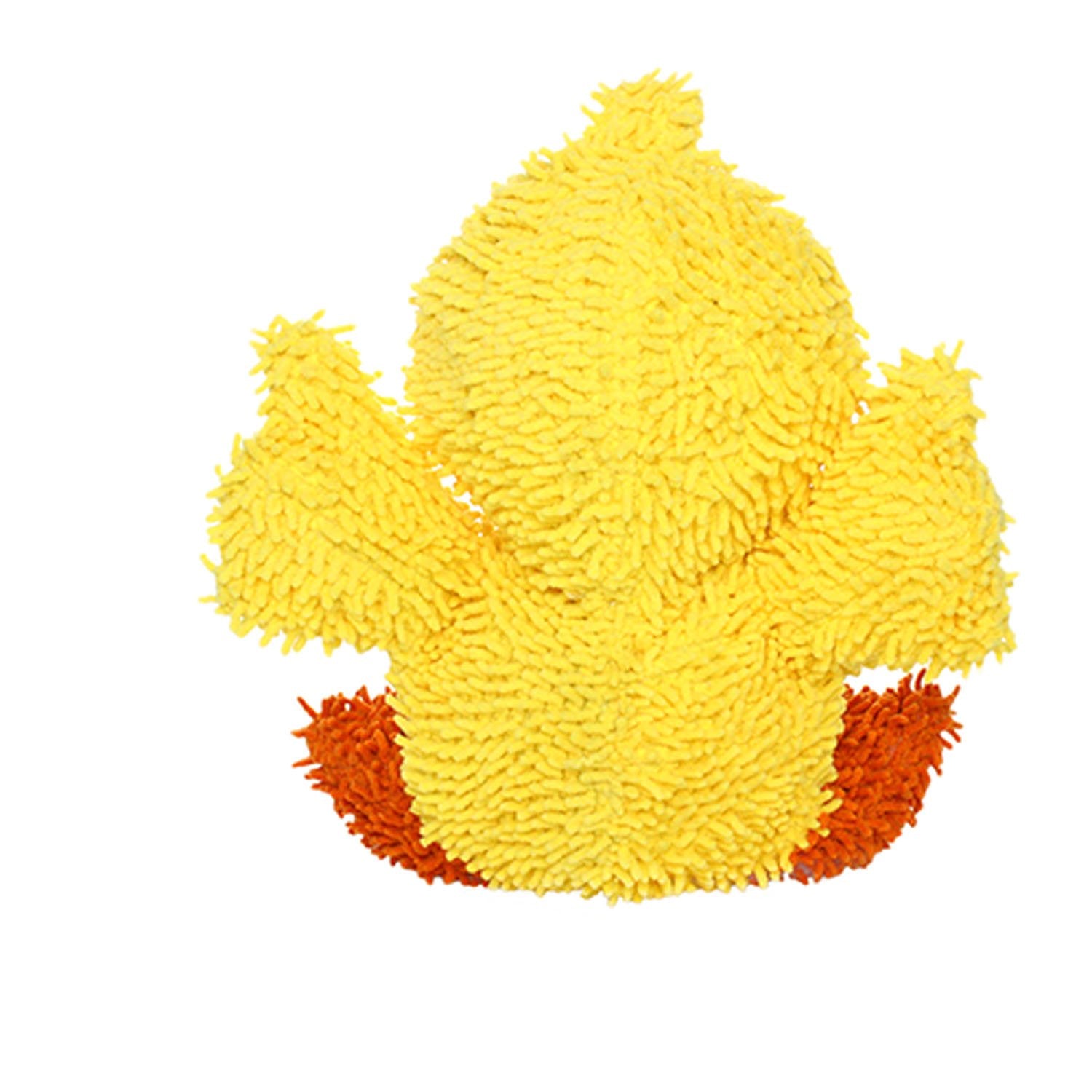 Mighty- Microfiber Ball Duck – Made With Squeaker Balls And Minimal Stuffing. Strong & Tough. Interactive Play Dog Toy. Machine Washable & It Floats