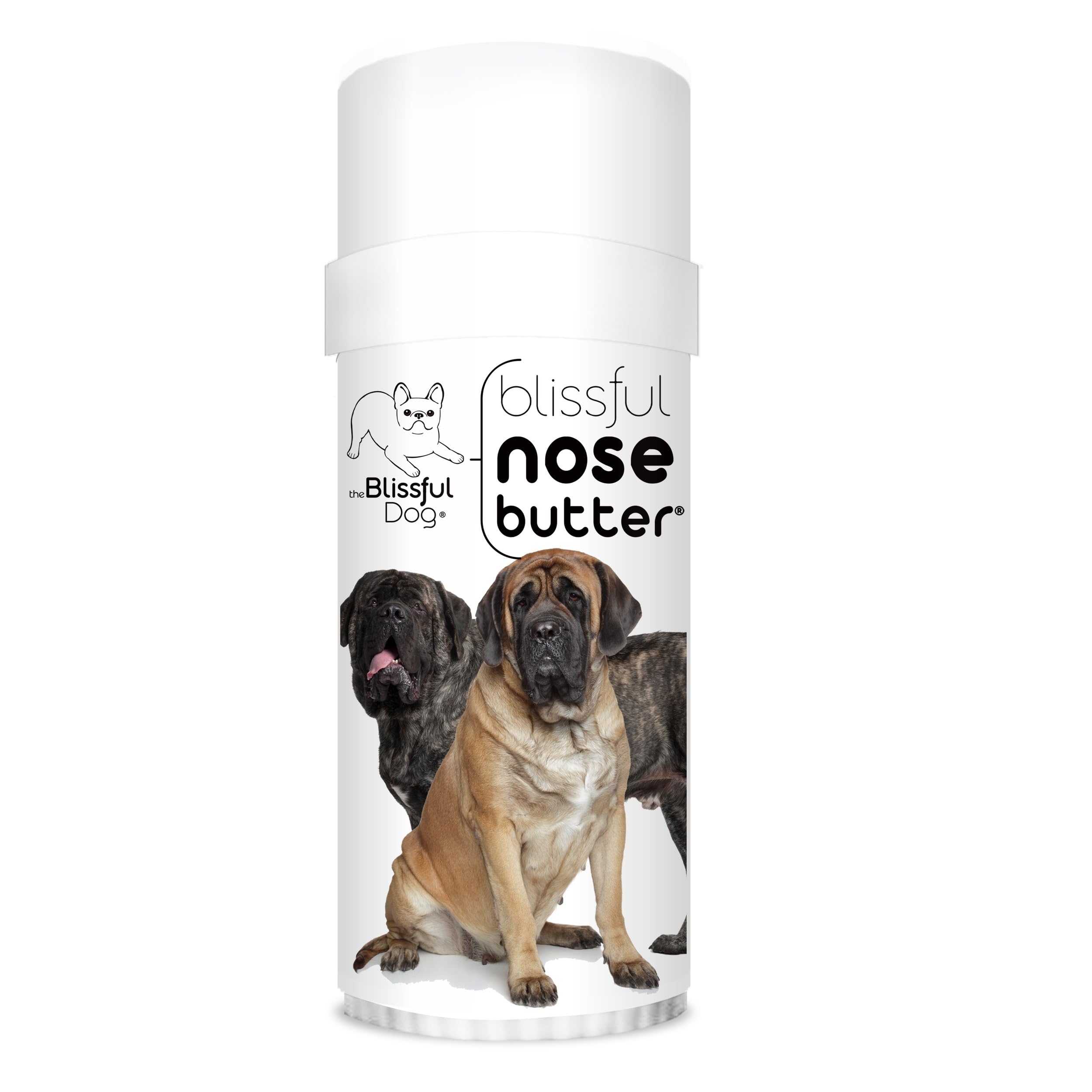 The Blissful Dog Mastiff Nose Butter, Versatile Dog Nose Balm for Dry Nose, Handcrafted Nose Moisturizer, Easy-to-Apply Dog Esse