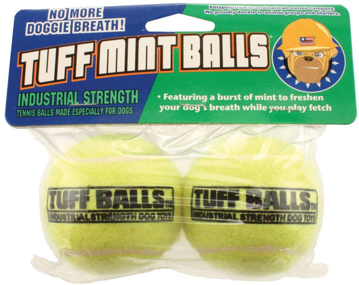 Petsport Usa 70012 Tuff Mint Balls Dog Toy 2 Count