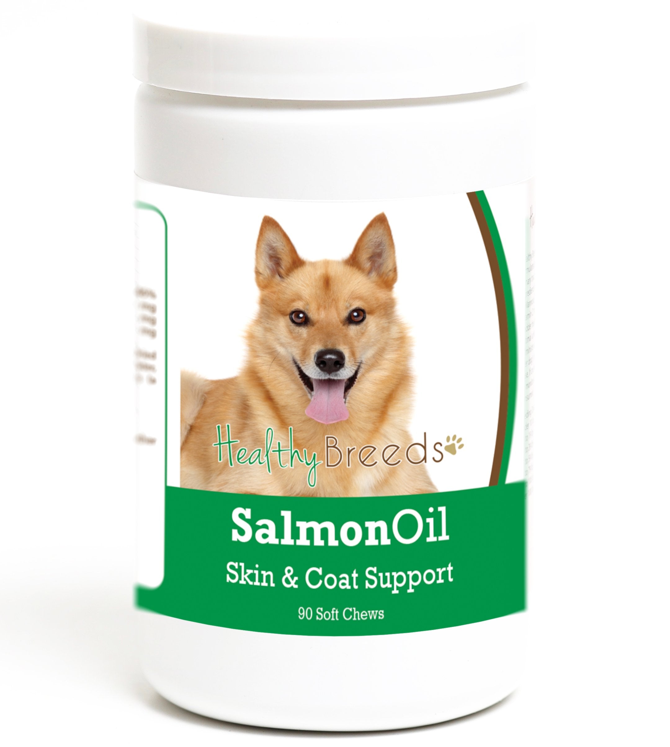 Healthy Breeds Finnish Spitz Salmon Oil Soft Chews 90 Count