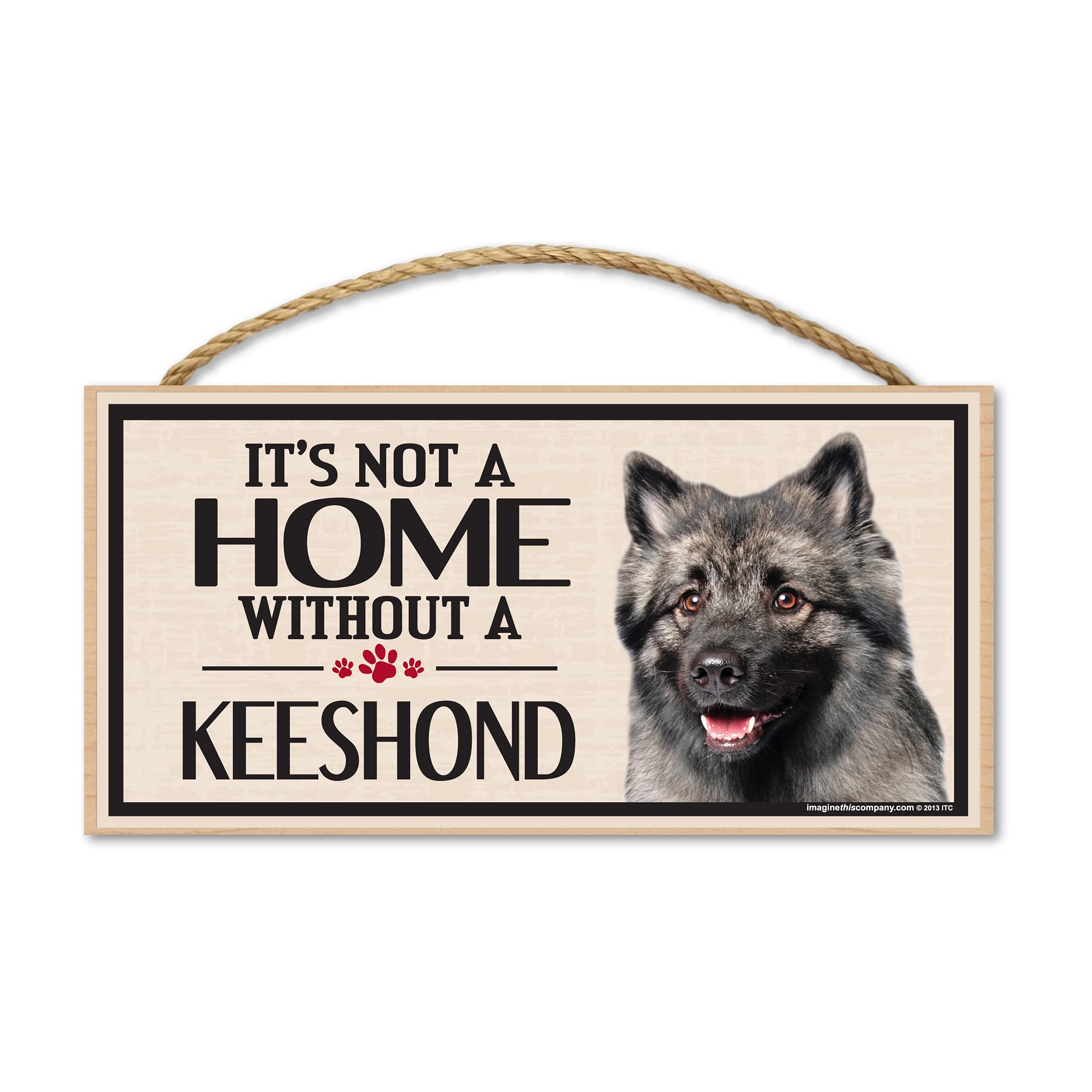 Imagine This Wood Sign For Keeshond Dog Breeds