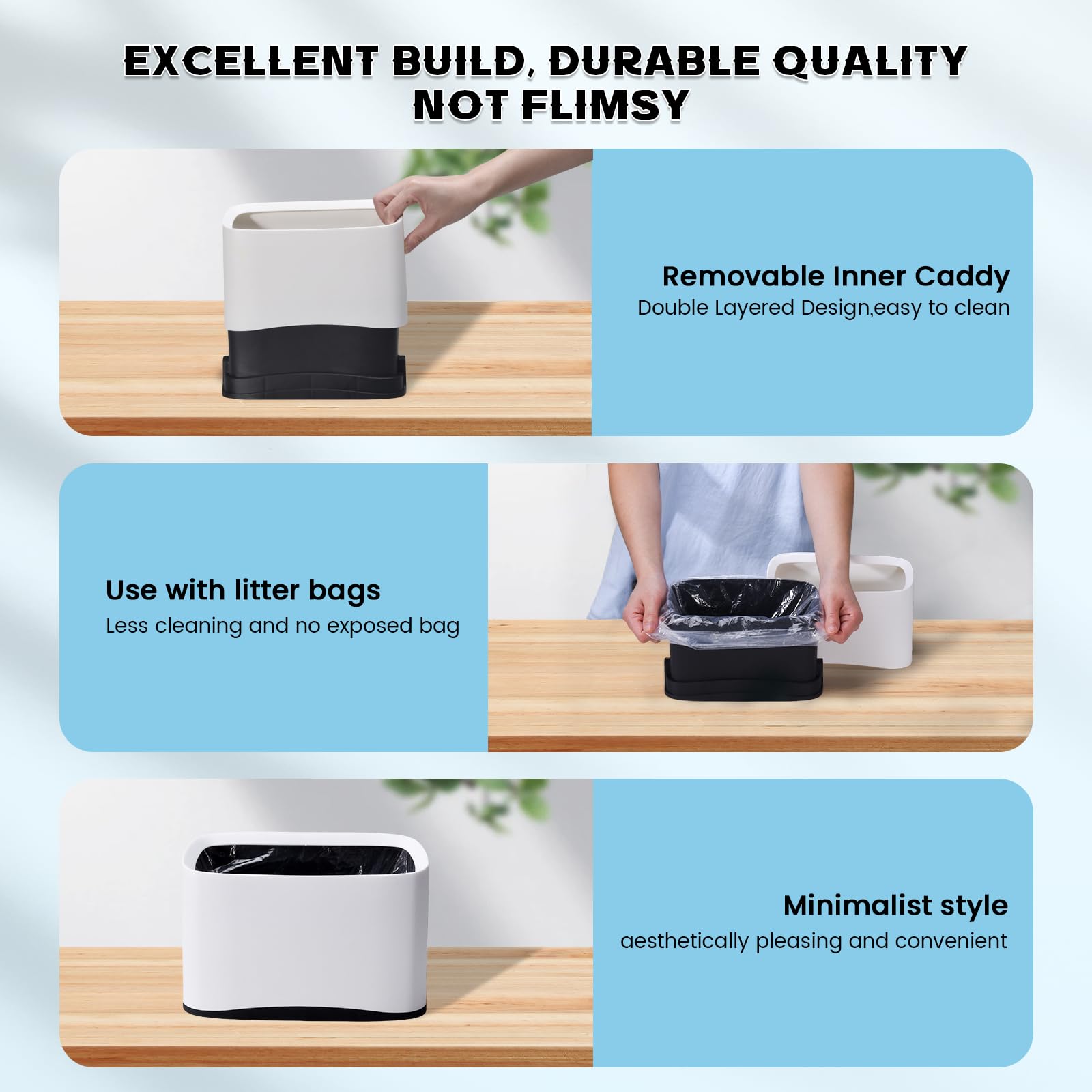 Cat Litter Scoop Holder Universal Scooper Storage Caddy For Most Kitty Poop Shovel, Durable Removable Pet Pooper Stand For Plast