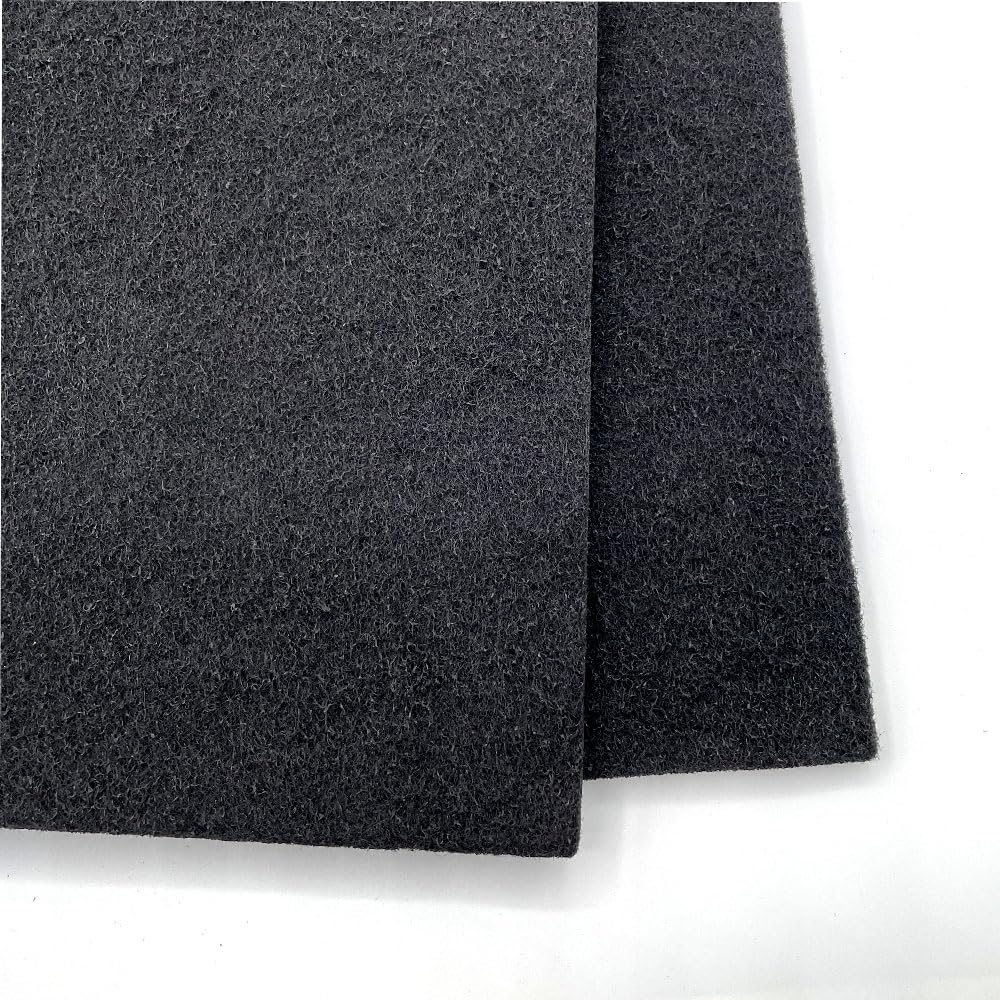 Activated Carbon Filter Media Pad 2-Pack 17.5'X 11.8' Cut-To-Fit Sponge Foam Sheet For Freshwater N Saltwater Aquarium Fish Tank Turtle Pond Reef Canister