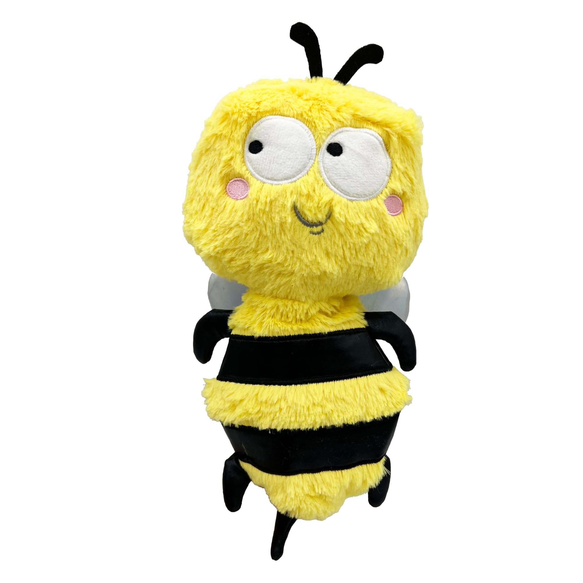 Huxley & Kent Slappies For Dogs - Buzz Bee (Small) - Squeak & Shake Dog Toy - No Stuff Squeaky Toy, Tpr Ball In Head - Simulates