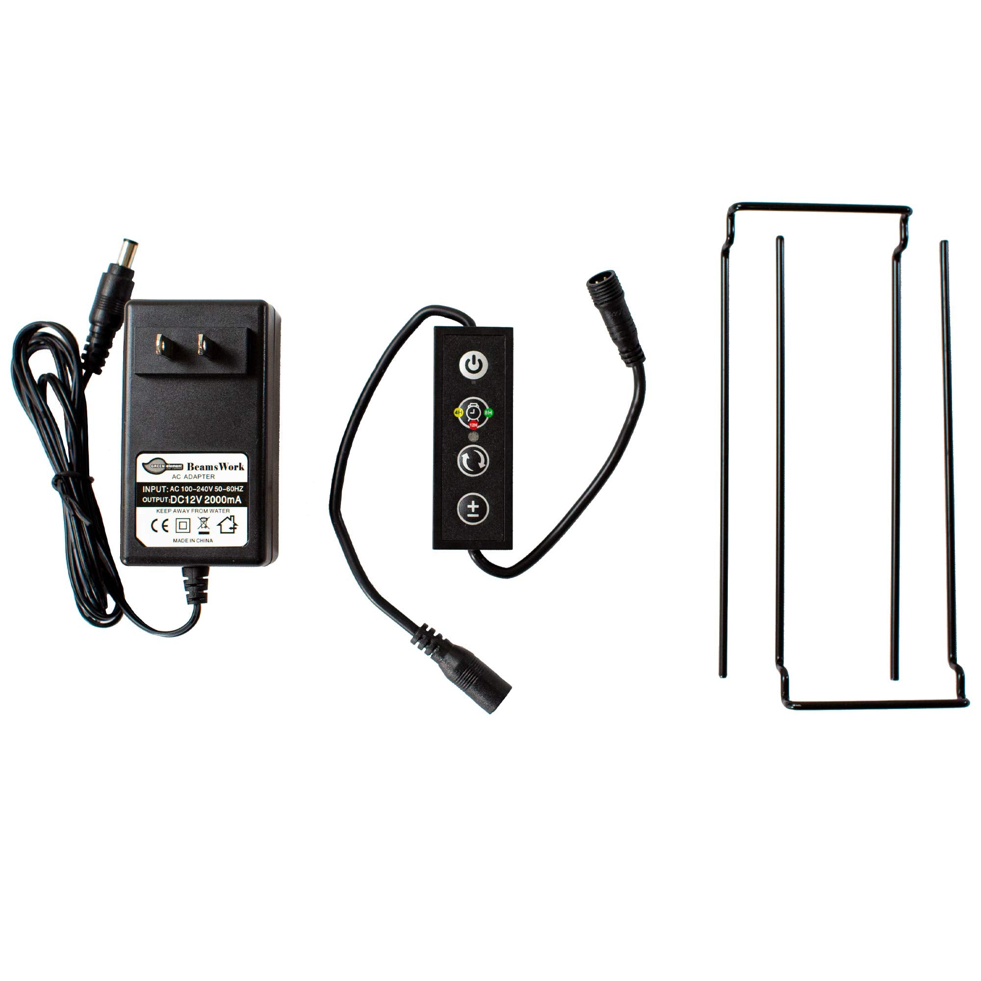 Beamswork Vivio Full Spectrum Led Timer Adjustable Dimmer Aquarium Fish Tank Light Freshwater 12 20 24 30 36 48 (24' - 30')