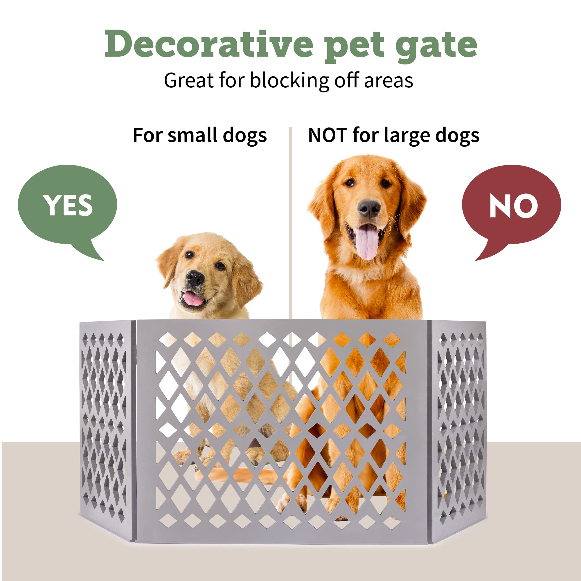 Free Standing Pet Gate | Pet Gate For Small Dogs | Free Standing Dog Gate For Stairs | Freestanding Dog Gates For Doorways | Fre