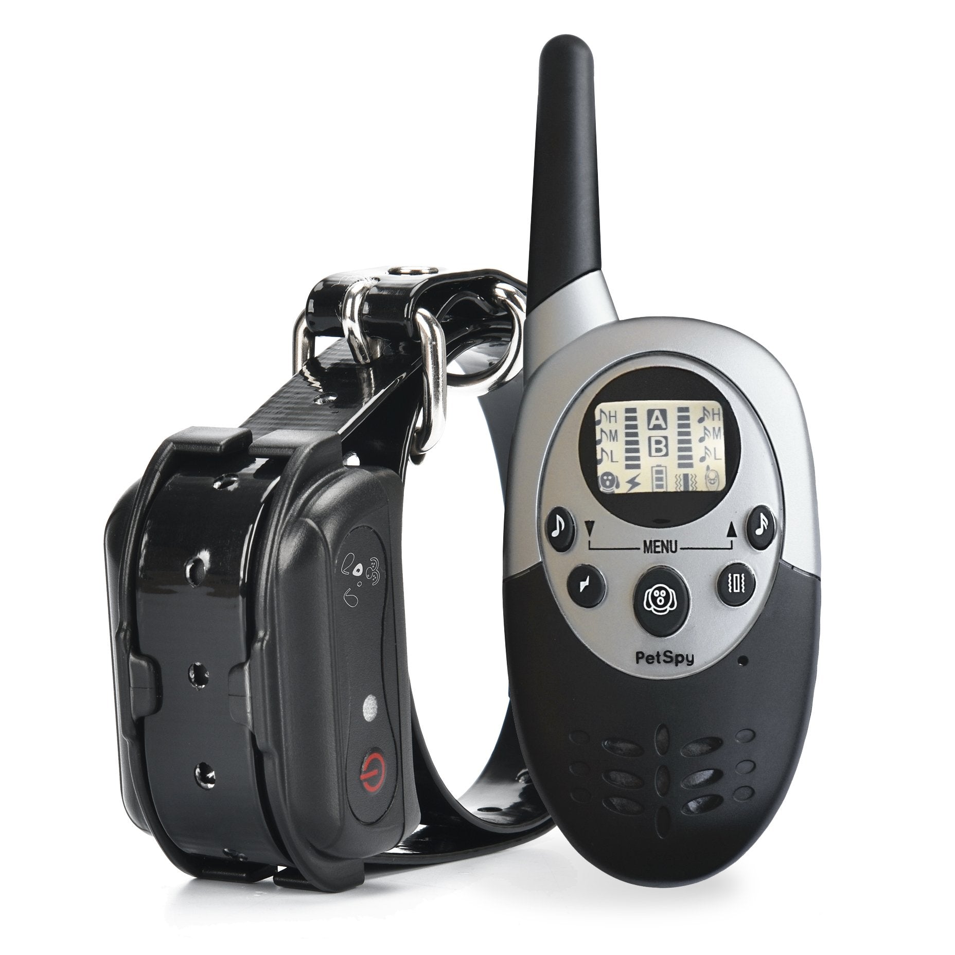Petspy M86 Dog Training Shock Collar, 1100 Yards, Medium To Large Dogs, With Vibration, Electric Shock And Beep, Waterproof, Rem