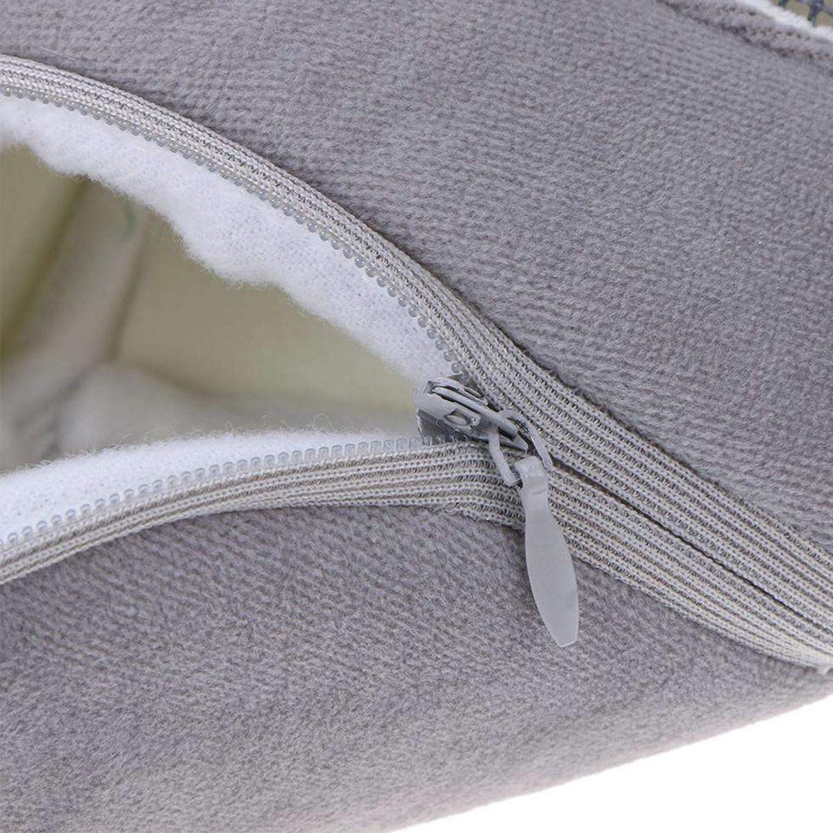 Hamster Carrier Bag Portable Outdoor Travel Handbag With Adjustable Single Shoulder Strap For Hamster Small Pets (Grey)