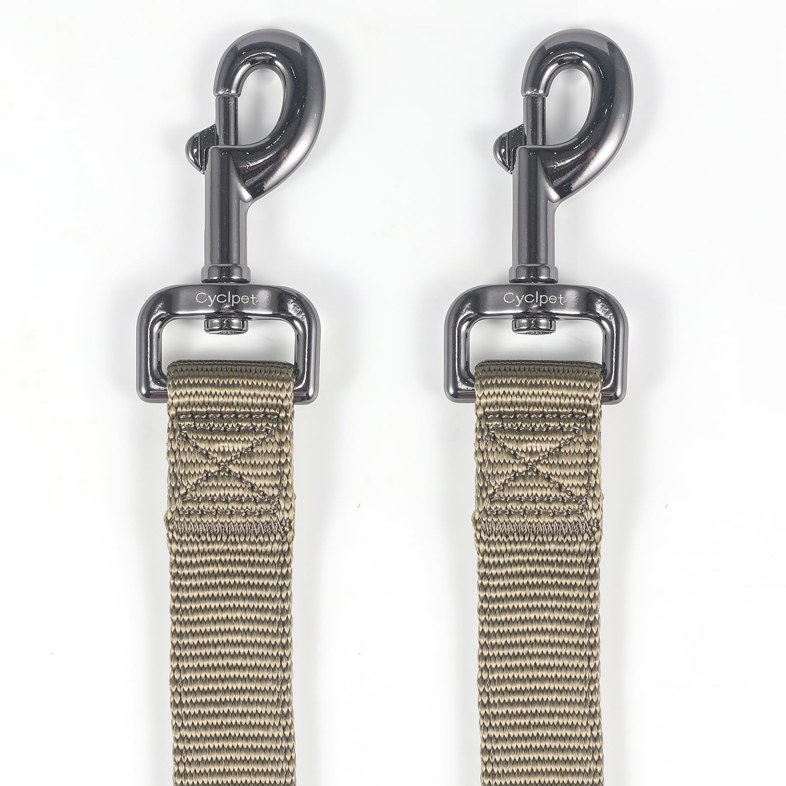 Cyclpet Premium Nylon Short Dog Leash With Soft Padded Handle And Sturdy Clip-24 Inches Lead For Large And Medium Breed Dogs Wal