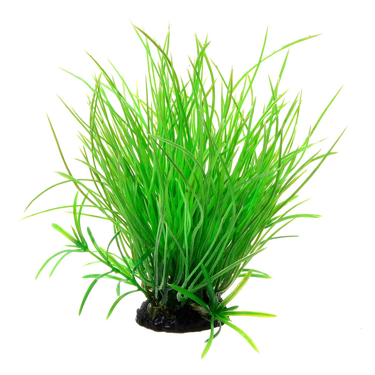 Saim Artificial Plastic Plant Decoration Long Leaf Grass Fish Tank Decor Aquarium Plants Ornament Green 1-Piece