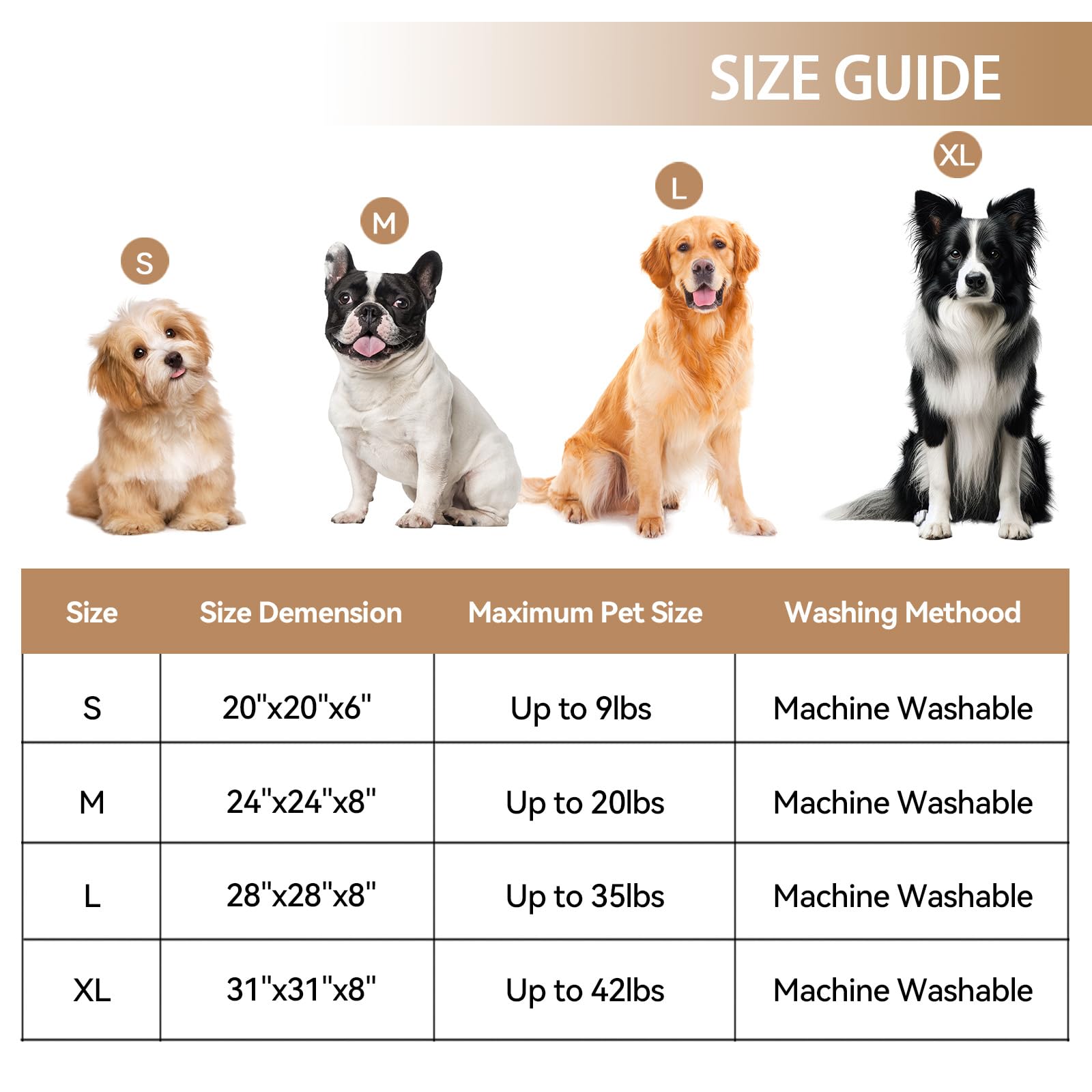 Calming Small Dog Bed,Donut Fluffy Anti-Anxiety Round Washable Cute Bed, Plush Cozy Cuddler Warming Soft Comfort Pet Bed For Sma