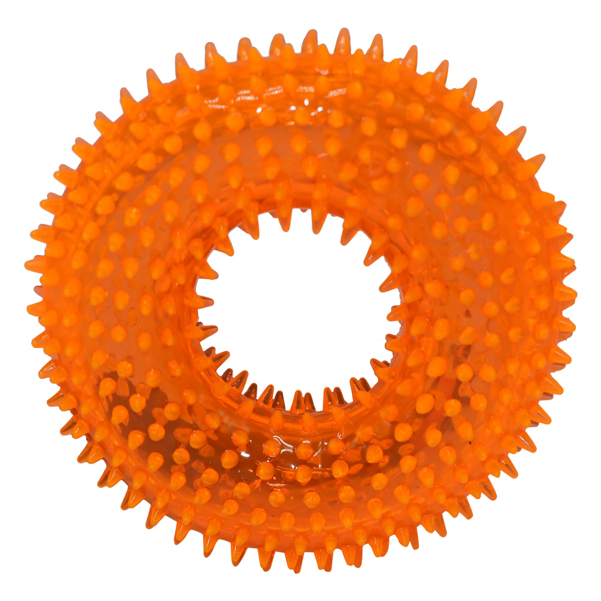 Rolloverforpaws ROFP Spike Ring Chew Toy is a Durable, Interactive Option for Dogs That Love to chew and Play