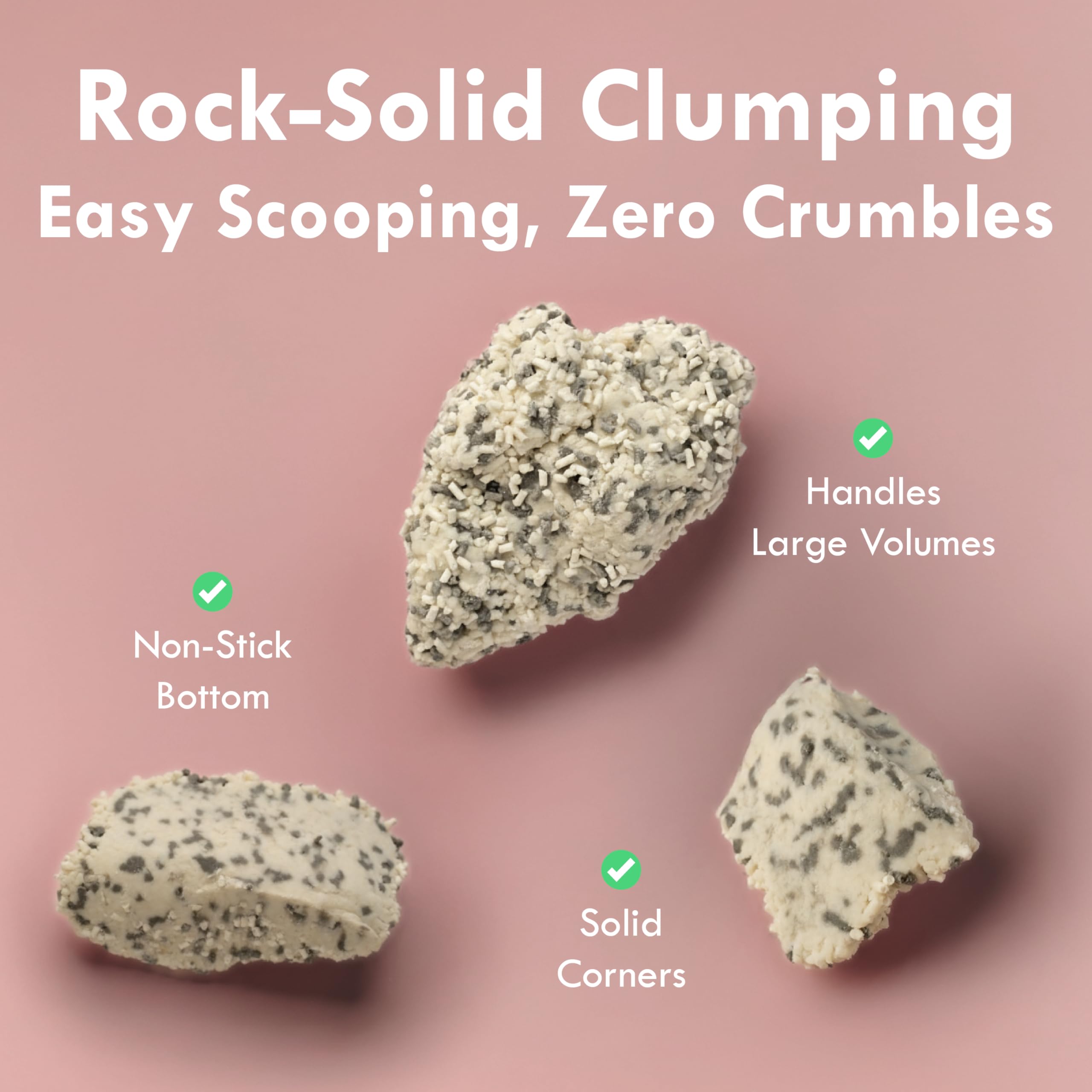 Lady N Granular Tofu Cat Litter Mini-Pellet Compatible with Automatic Self Cleaning Cat Litter Box, Strong Clumping Ultra Absorb