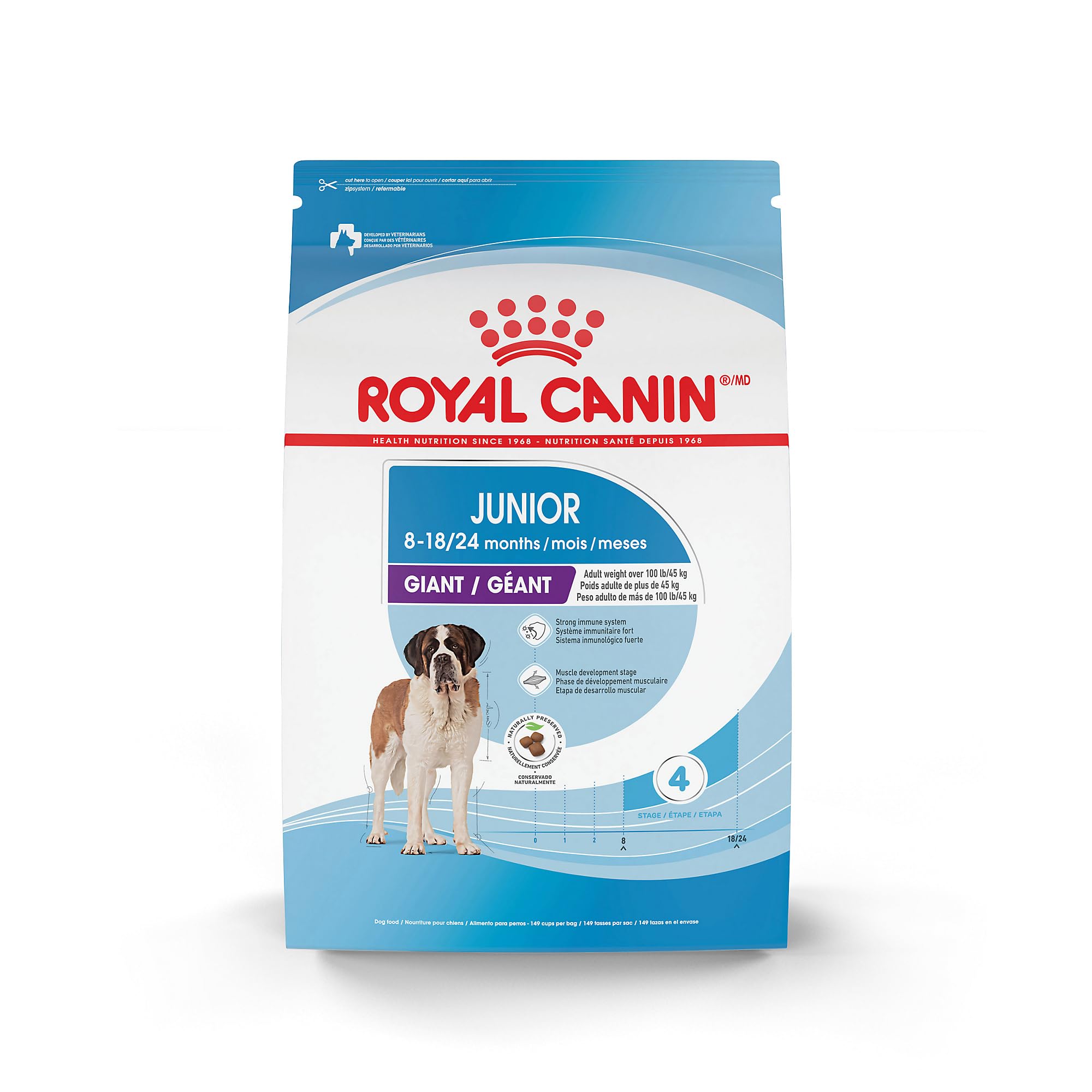 Royal Canin Giant Junior Dry Puppy Food, 30 lb bag