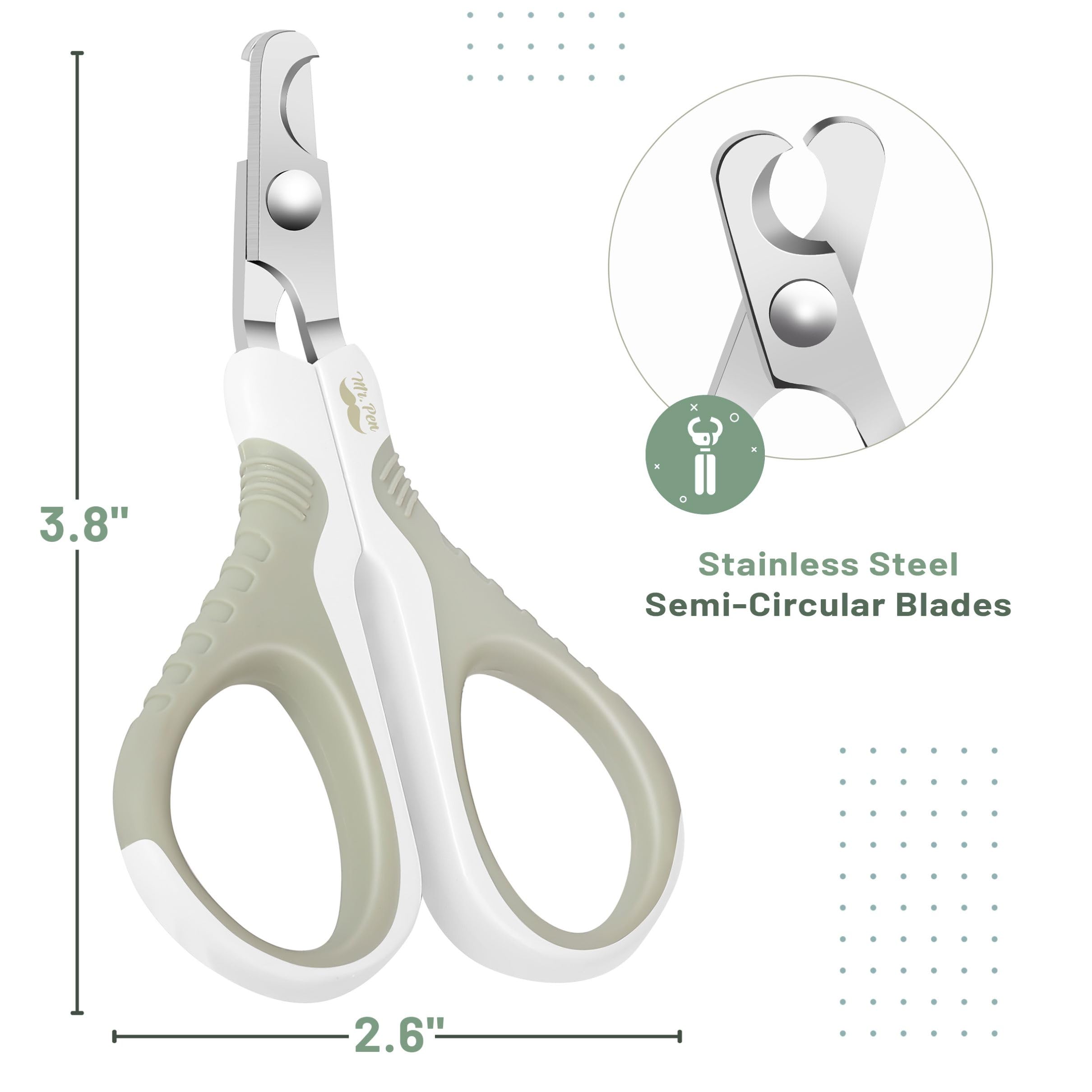 Mr. Pen Cat Nail Trimmer - Light Beige, Also Suitable For Kittens And Small Dogs - Cat Claw Trimmer