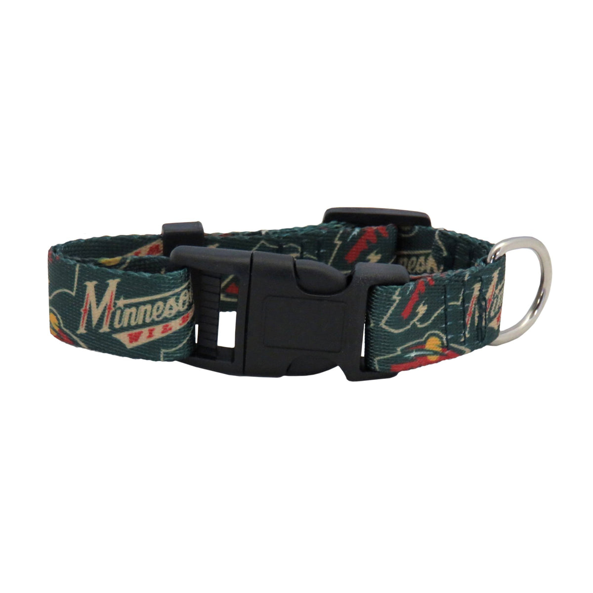 Littlearth Minnesota Wild Nhl Pet Collar