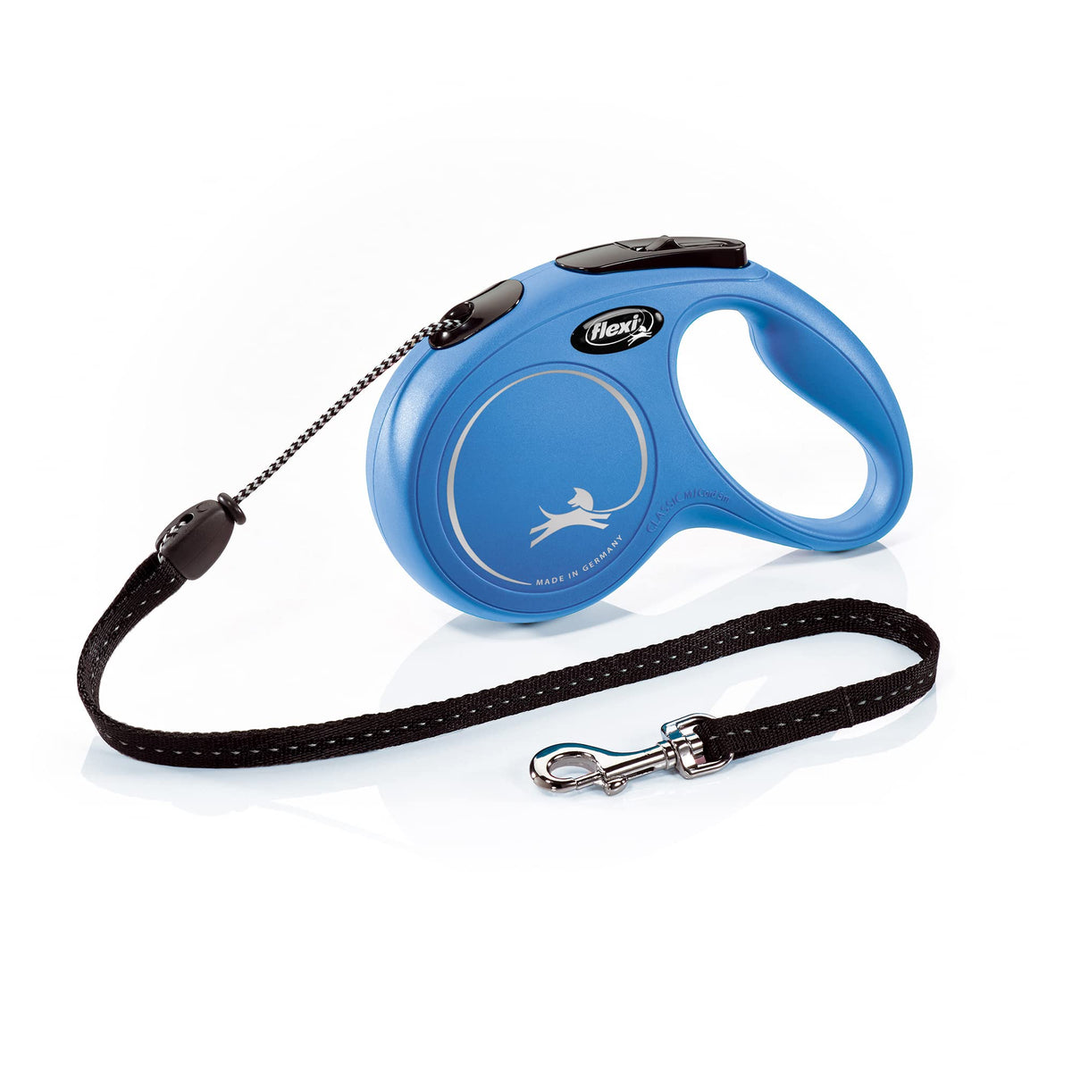 Flexi Classic Cord Extending Lead Blue Medium 5M 20Kg
