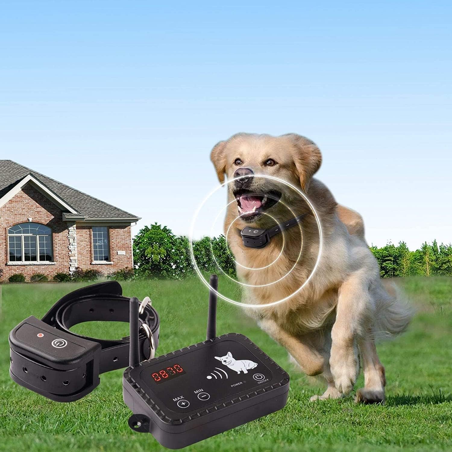 JUSTPET Wireless Dog Fence Electric Pet Container System