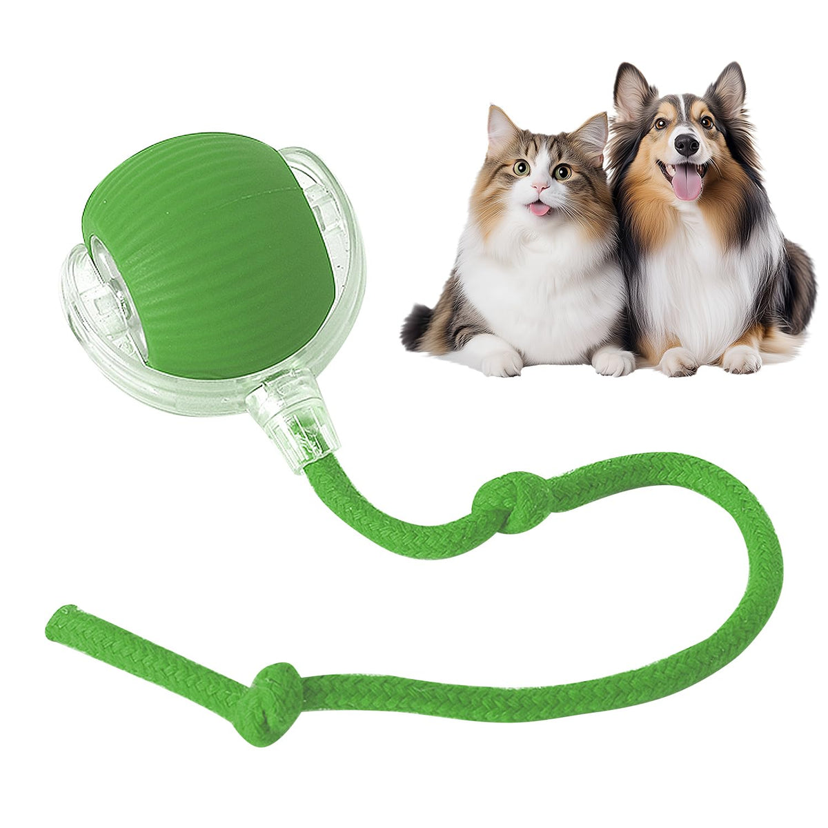 Eptchn Interactive Cat Toy Ball, Active Smart Rolling Balls For Cat, Electric Toy Balls For Indoor Cats