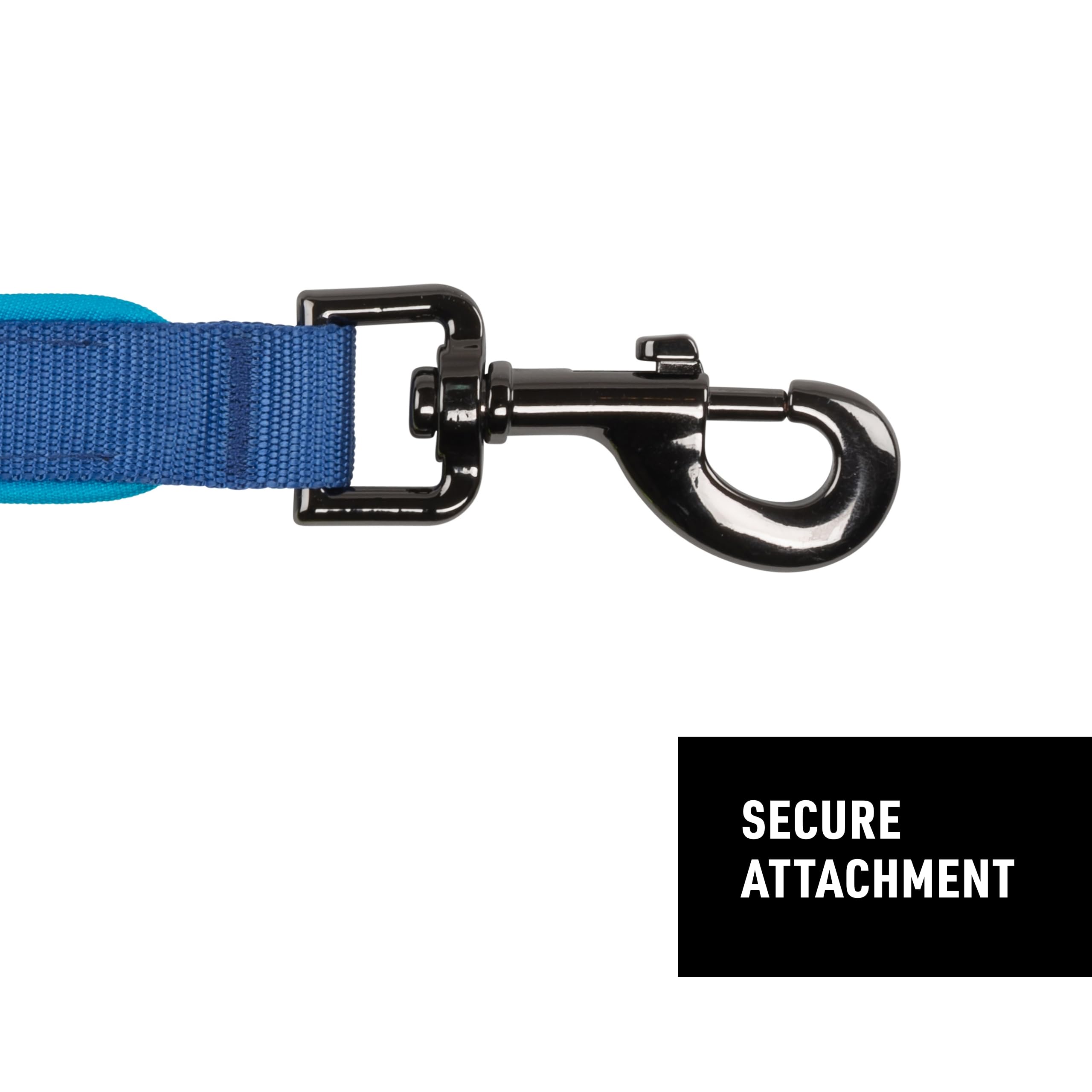Nite Ize Nitedog Rechargeable Led Leash - Rechargeable Led Light Dog Leash With Padded Handle - Dog Walking Accessories For Walking & Running - 5 Feet, Blue