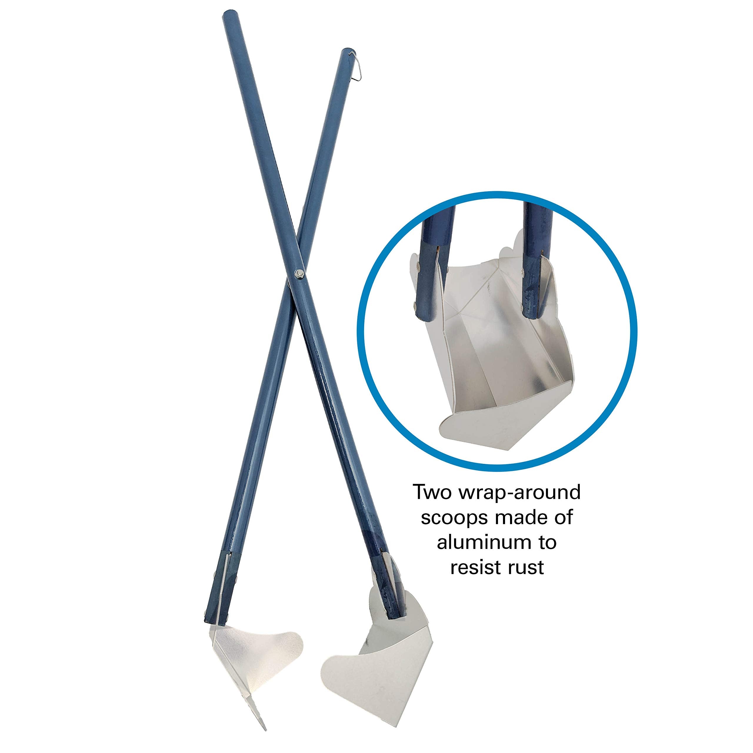 Four Paws Wee-Wee Pooper Scoopers For Dogs L Outdoor Rake L Spade & Pan L Pooper Scooper Set