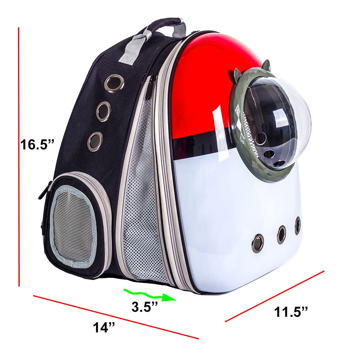 Front Expandable Cat Backpack Carrier, Large Cat Backpack Fits Up To 20 Lbs, Backpack For Cats Kitten Small Puppy, Airline Appro