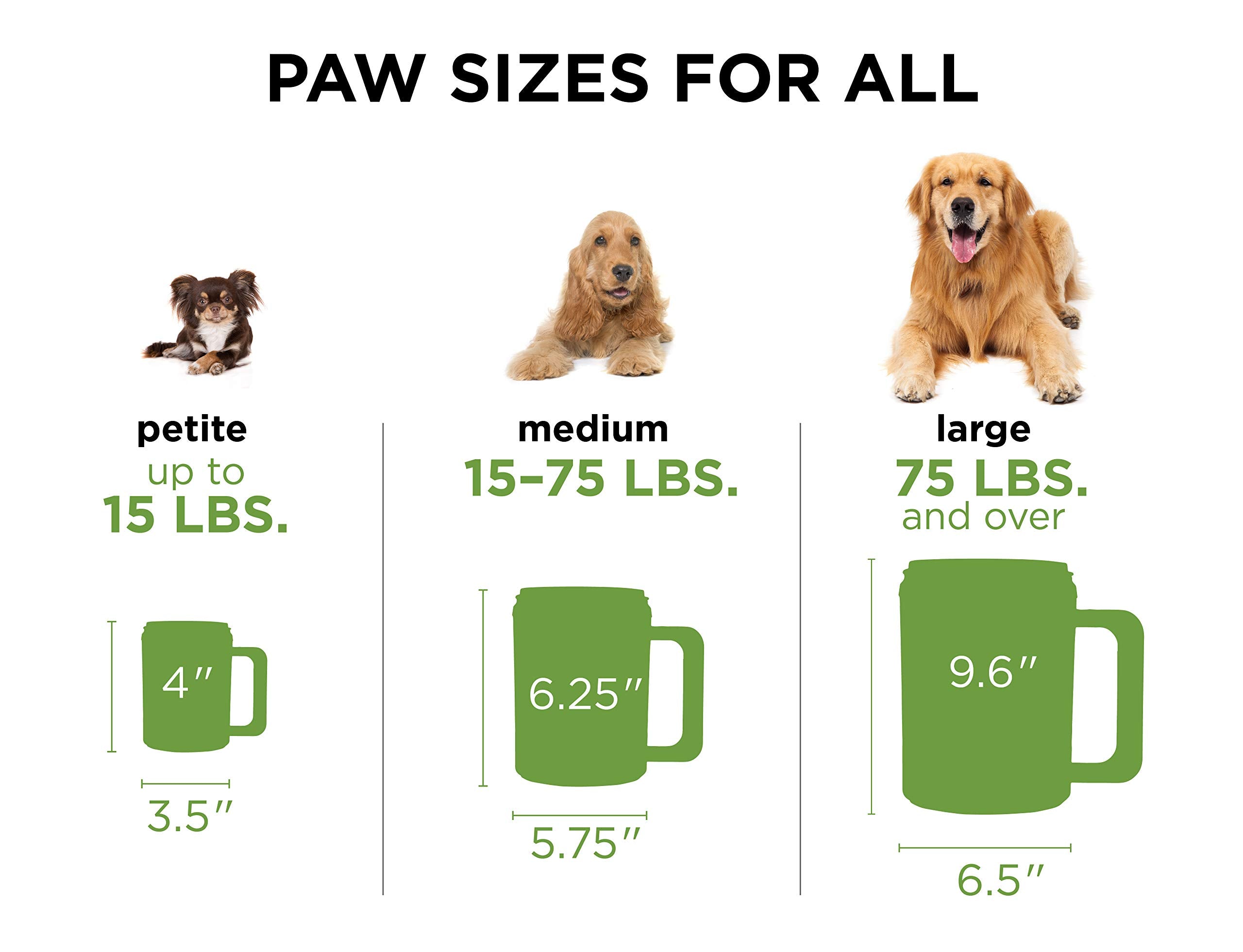 Paw Plunger For Dogs - Portable Dirty Paw Washer For Small Sized Dogs - Ideal For Dogs Up To 15Lbs - Cleaner Pet Paws To Save Fl