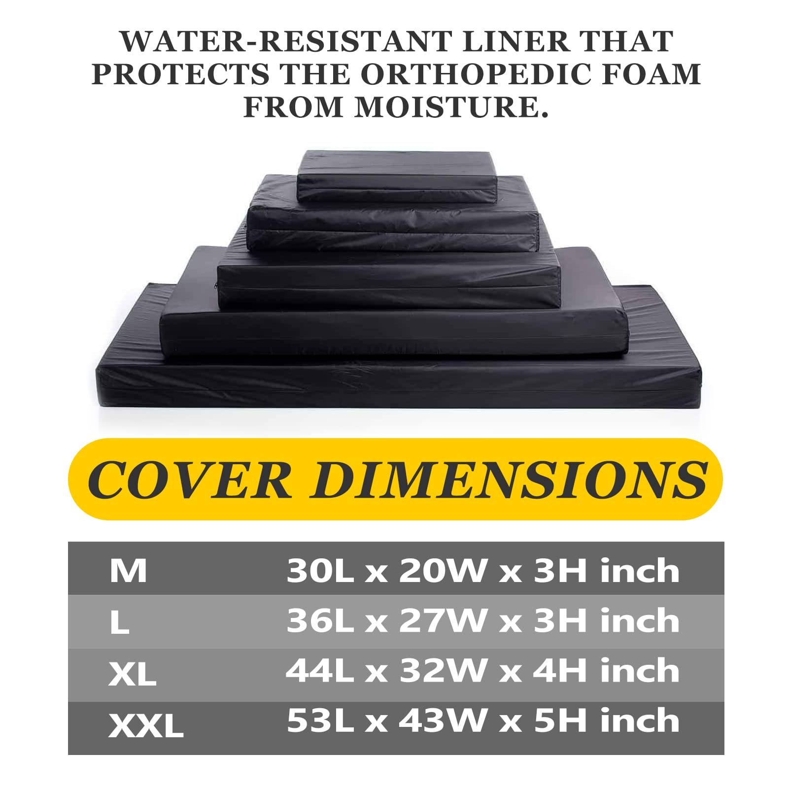 Selugove Dog Bed Covers 44L