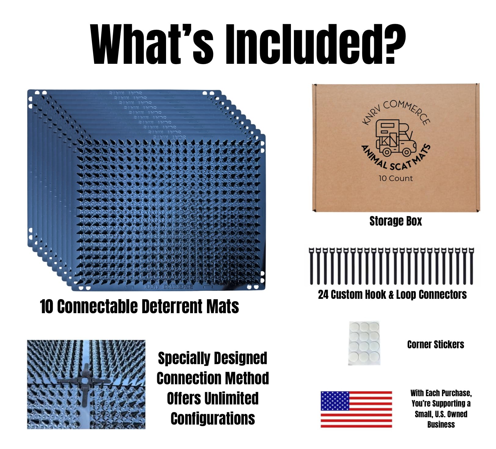 10 Pk: Scat Mats, Cat Repellent Mats, Keep Dogs Off Furniture, Scat Mat For Cats, Scat Mats For Dogs, Keep Cats Off Counter Tops