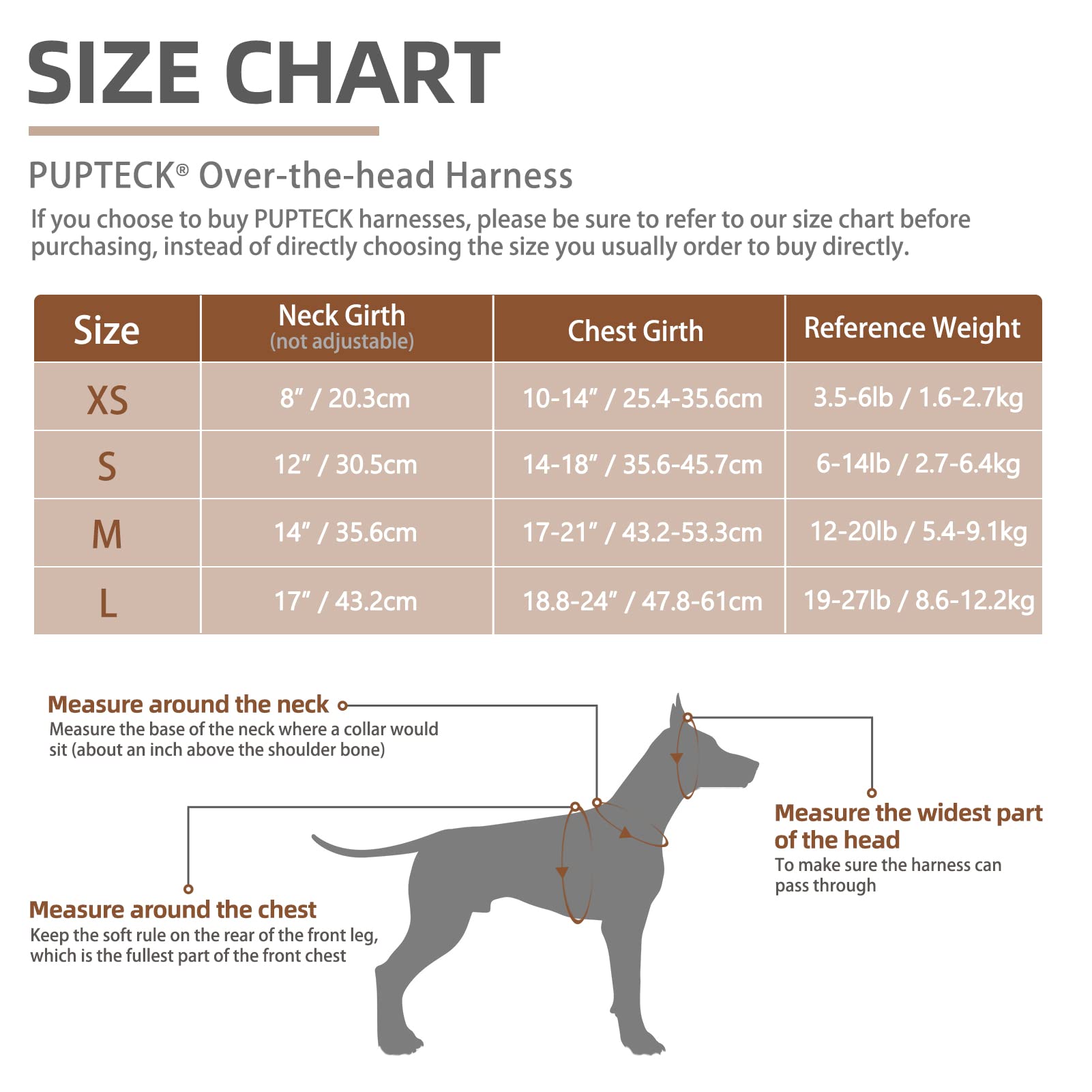 Pupteck Soft Mesh Dog Harness Pet Puppy Cat Comfort Padded Vest No Pull Harnesses