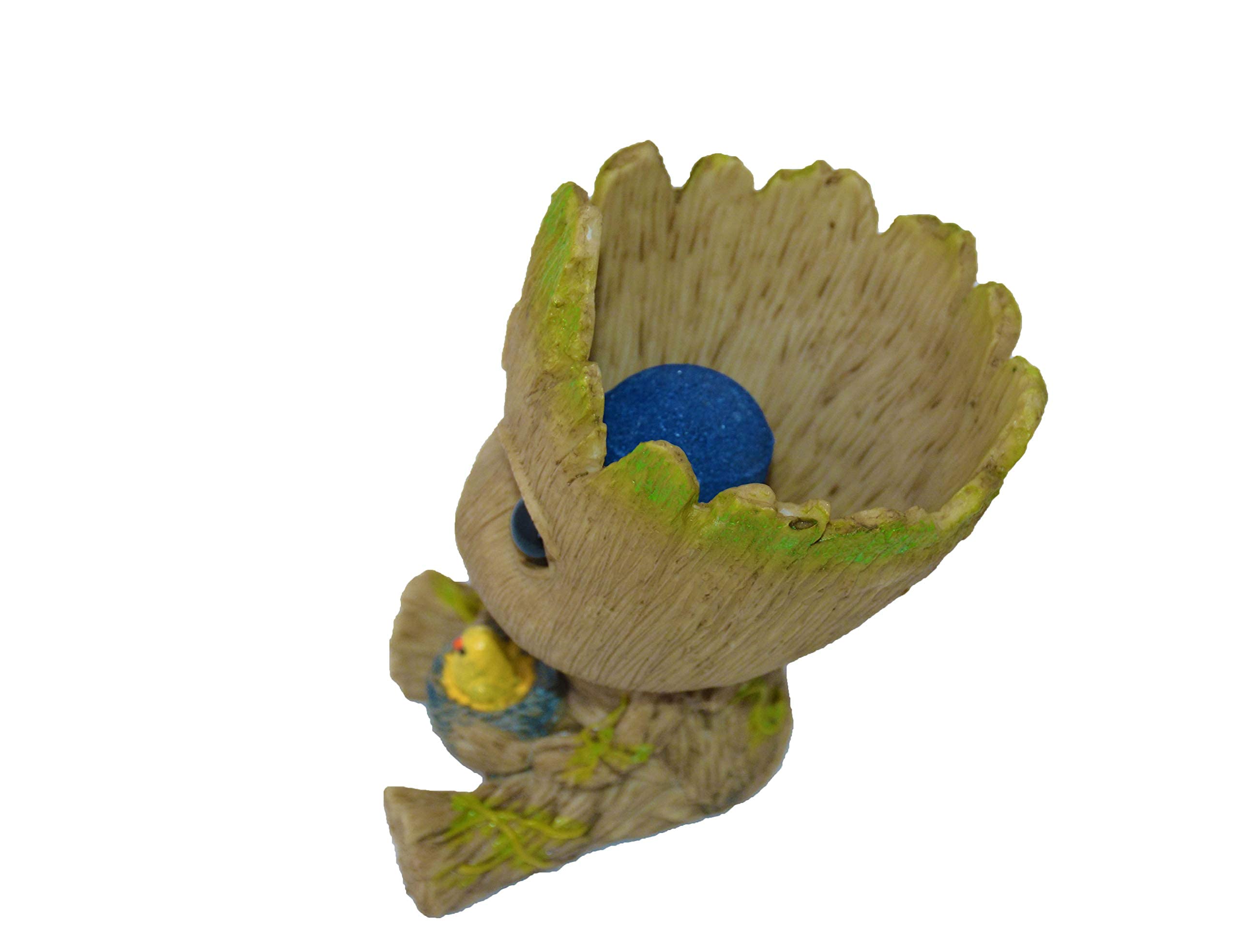 Teemo Aquarium Groot Air Bubbler Decorations, Air Bubbler Decorations For Fish Tank.(Large Size 3.75'X5.7'X3.5')