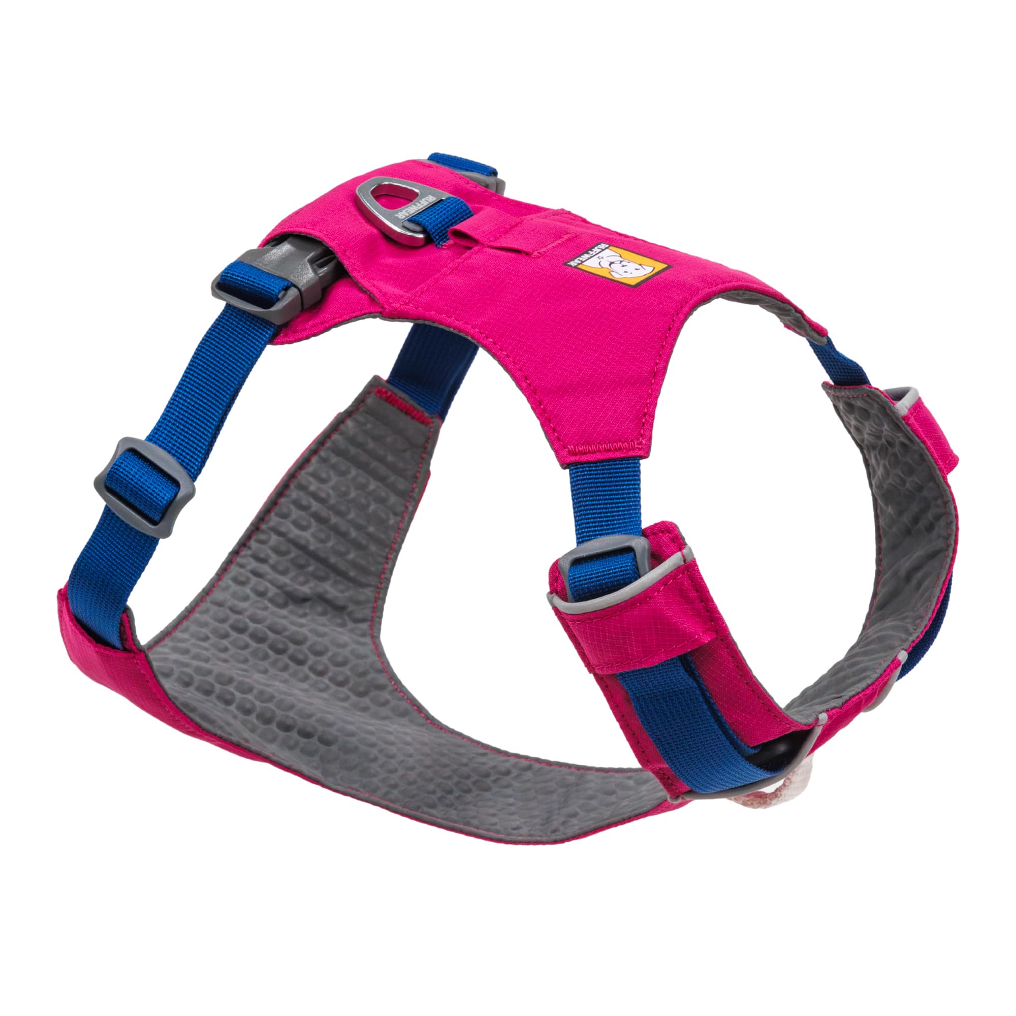 Ruffwear, Hi & Light, Everyday Lightweight Dog Harness, Trail Running, Walking, Hiking, All-Day Wear, Alpenglow Pink, Small