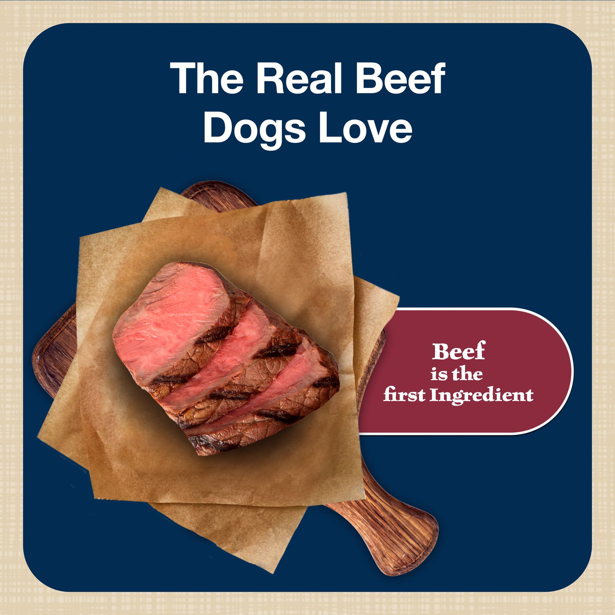 Blue Buffalo Bits Soft Dog Treats for Training, Made With Natural Ingredients & Enhanced with DHA, Beef Recipe, 11-oz Bag