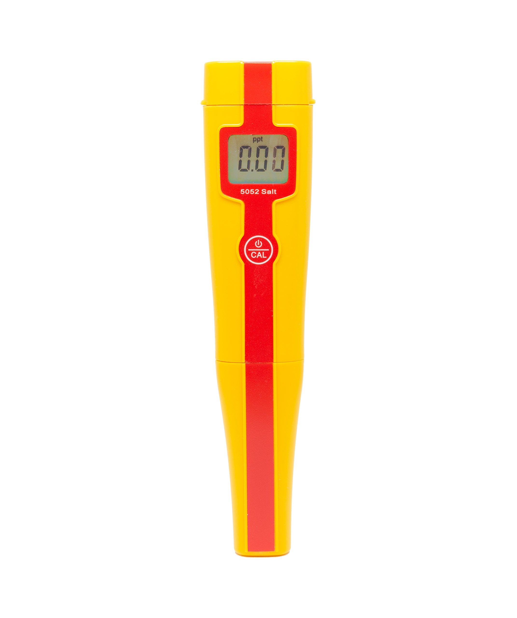 Apera Instruments 5052 Saltwater Salinity Tester (0-100 PPT, 1.5% Accuracy) for Aquariums, Aquaculture, & Environmental Monitori