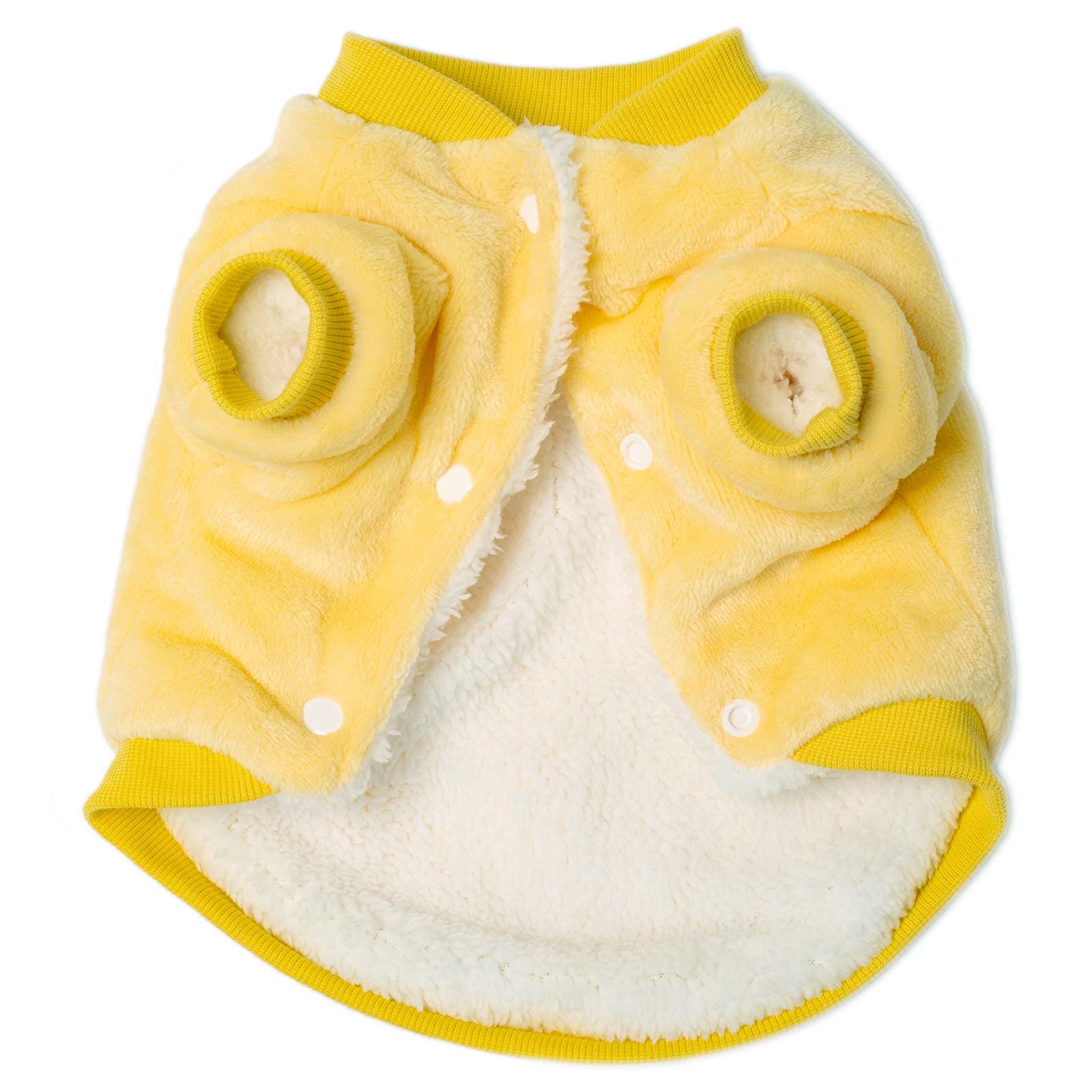 Dog Sweater, Pack Of 2 Or 3, Dog Clothes, Dog Coat, Dog Jacket For Small Or Medium Dogs Boy Or Girl, Ultra Soft And Warm Cat Pet Sweaters (Yellow, Small)