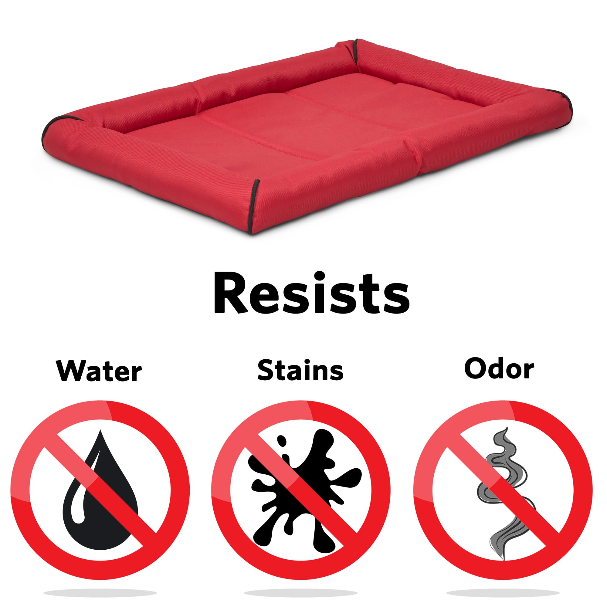 Midwest Homes For Pets Water Repellant Easy Wipe Clean Ultra-Rugged Maxx Dog Beds, Super Durable Dog Bed Designed To Fit 36-Inch