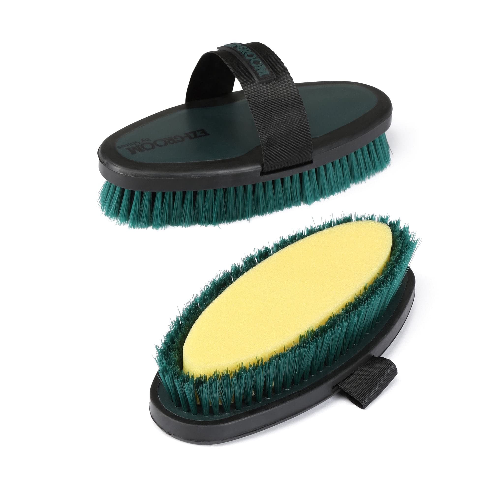 Ezi-Groom Grip Body Wash Brush (Lime)